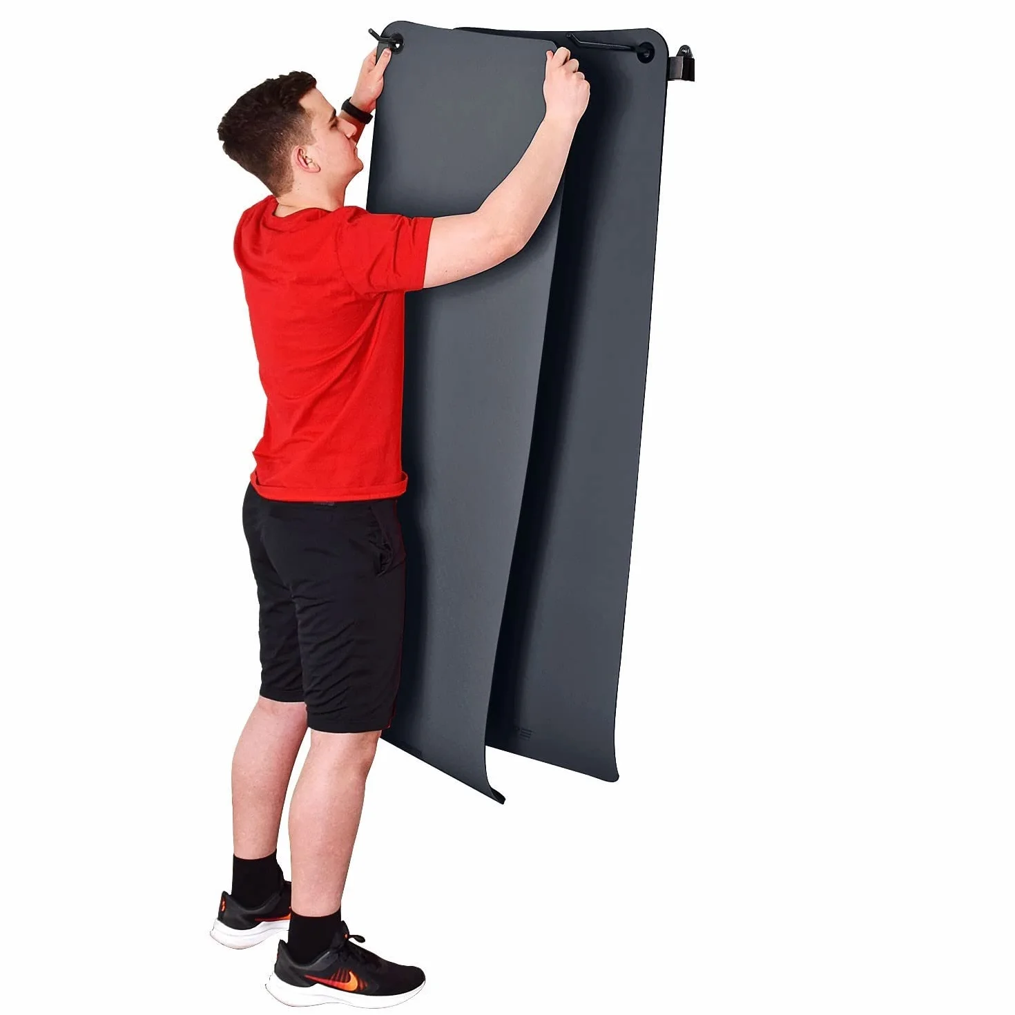 Sveltus Rack de Pared Ajustable, Negro