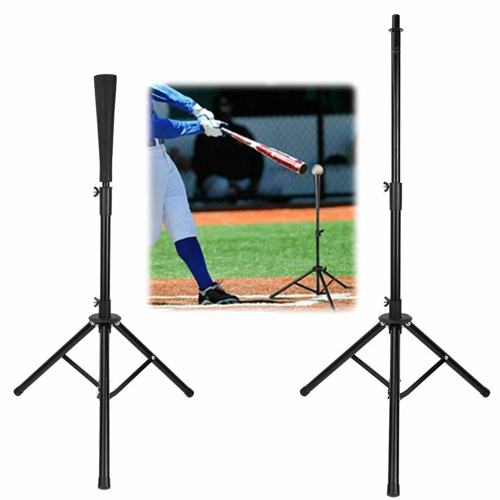 Trípode de Bateo de Béisbol y Softball Ajustable para Entrenamiento en Interior