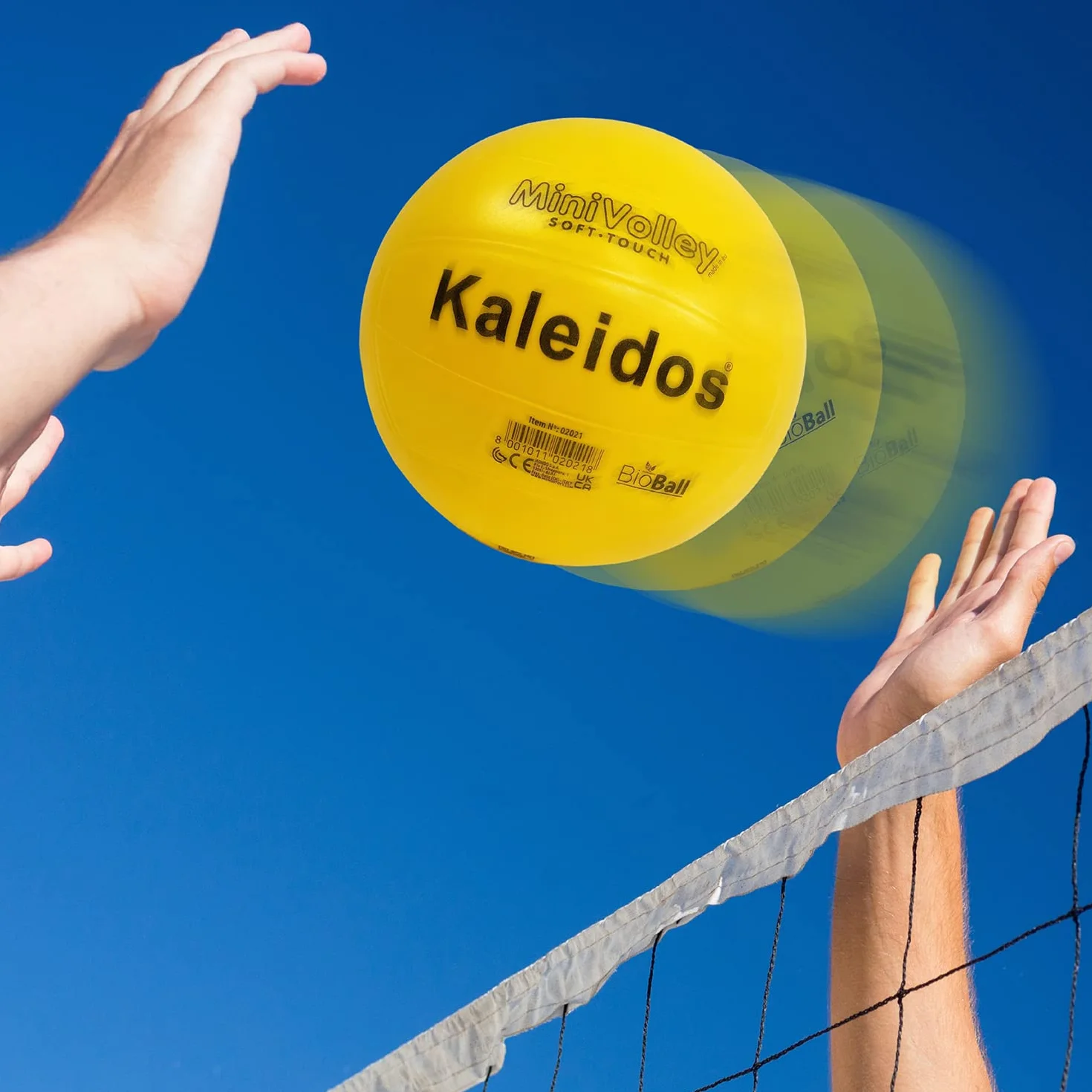 Balón de Voleibol Mini Tamaño 5 250 g Amarillo Mondo Sport