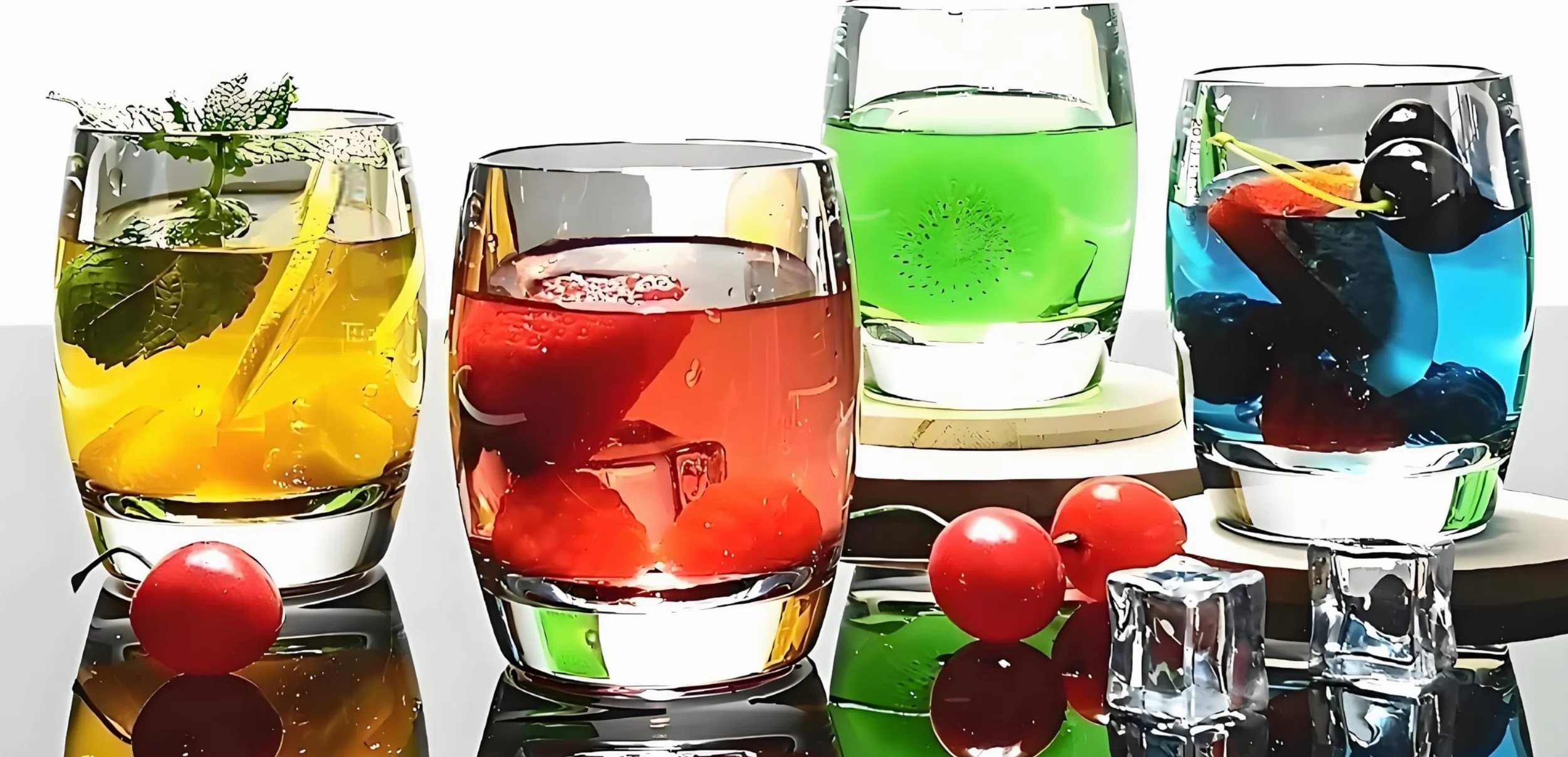 Juego de 6 vasos de plástico de 8 onzas, aptos para lavavajillas, sin BPA, irrompibles, para niños, vasos de agua de vino inastillables, vasos acrílicos (transparente)