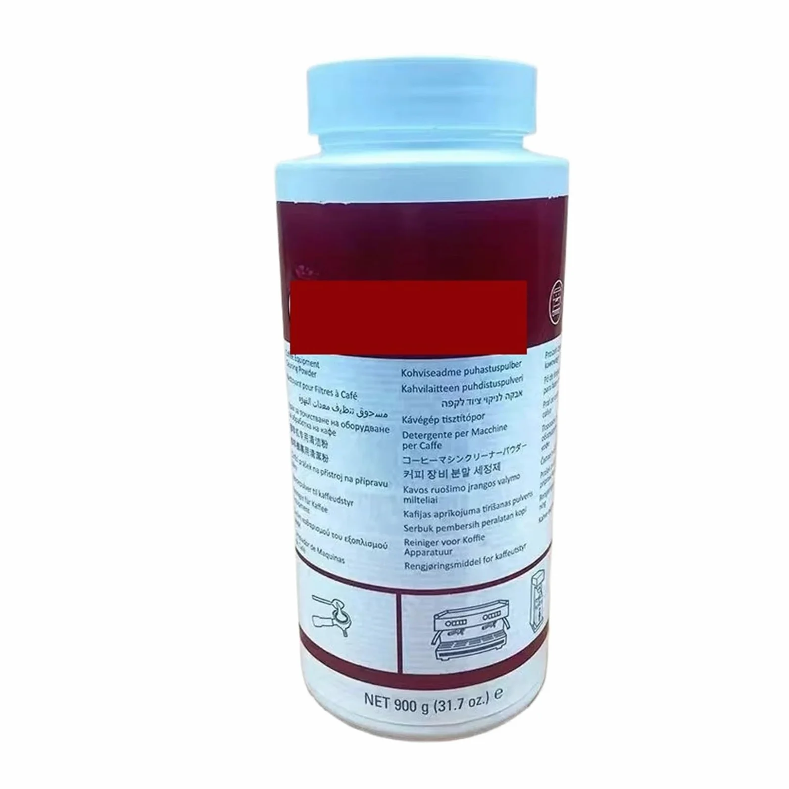 Polvo De Limpieza 900g/lata, Compatible Con URNEX, Detergente En Polvo De Limpieza Desincrustante Con Cabezal De Elaboración De Cafetera