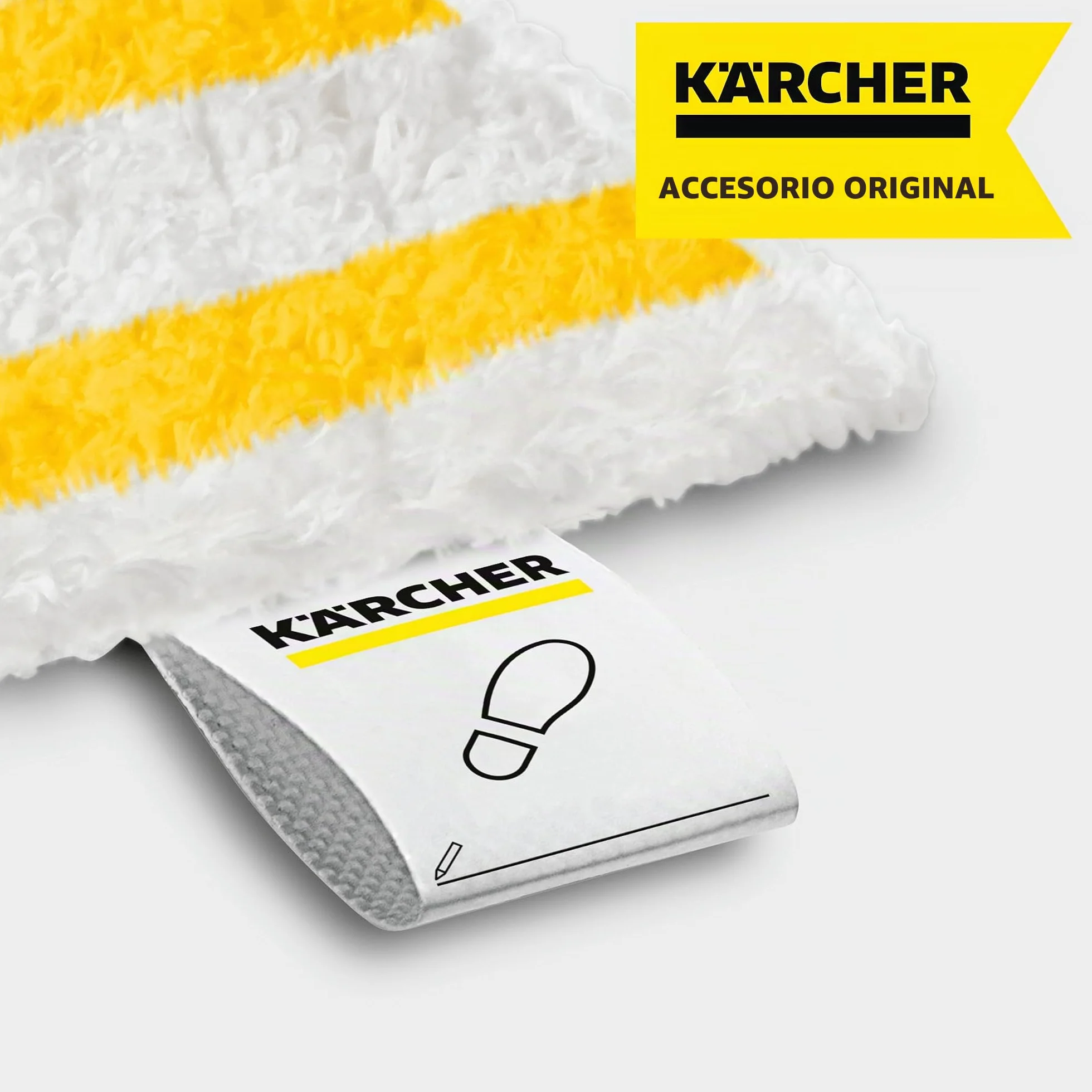 Kärcher Paños de microfibra EasyFix 2 unidades para limpiadora de vapor SC