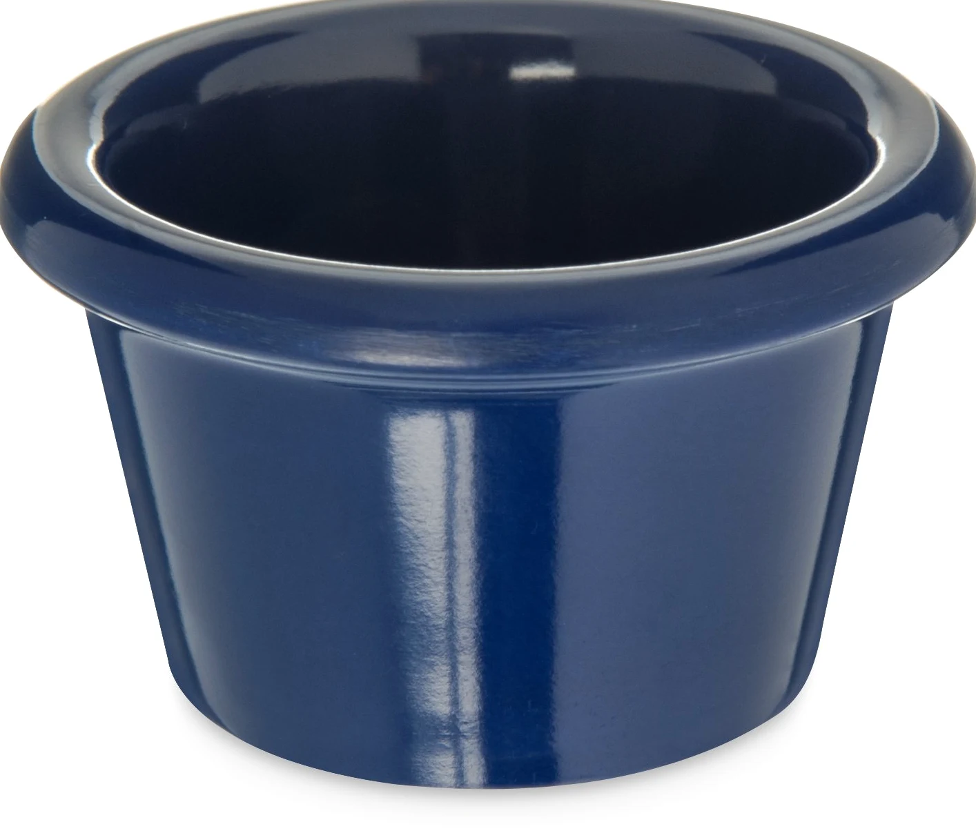 Carlisle S27560 Ramekin, melamina, capacidad de 1.5 oz, azul cobalto (caja de 48))