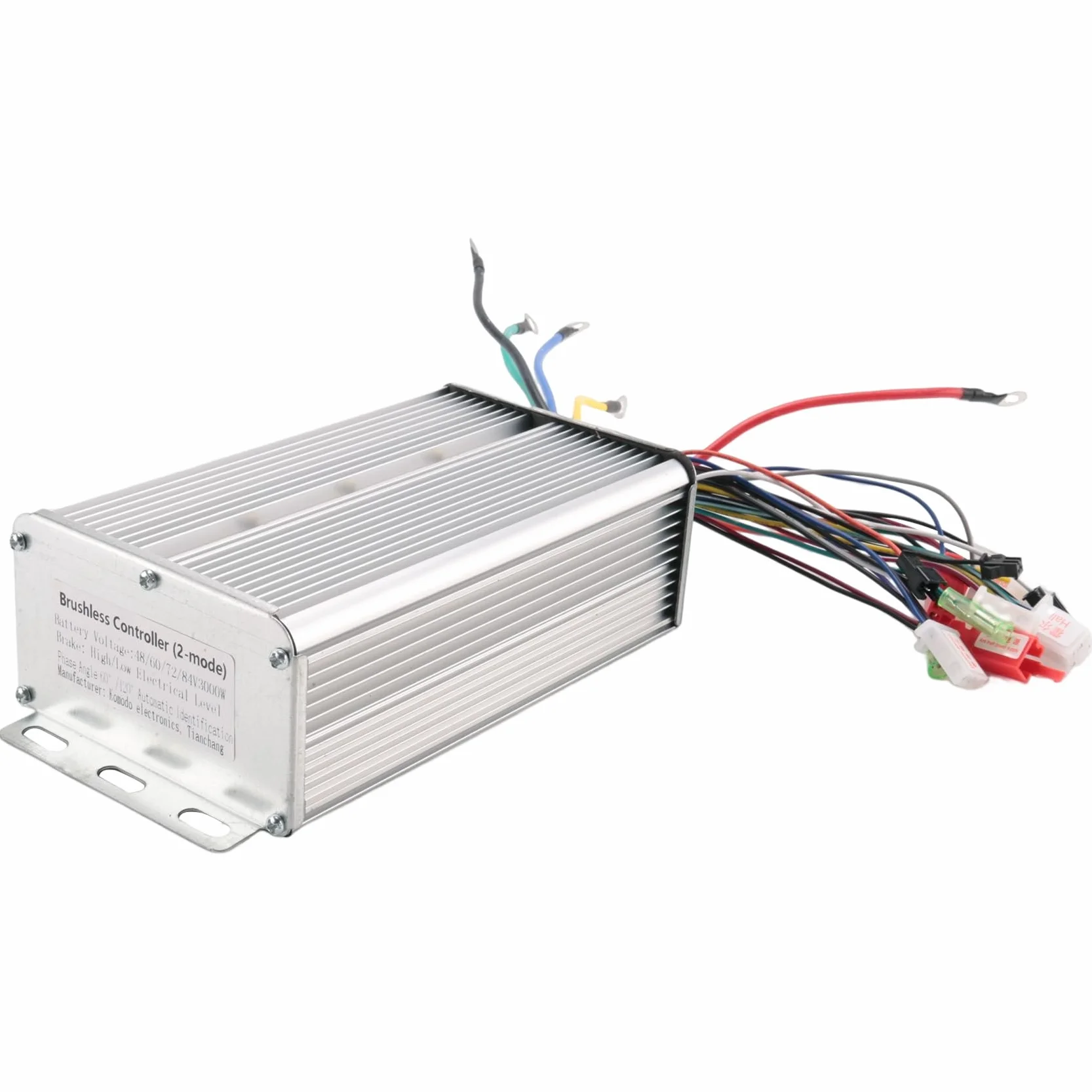 Controlador Inteligente Sin Escobillas 48V 60V 72V 84V 3000W Para Bicicleta Eléctrica