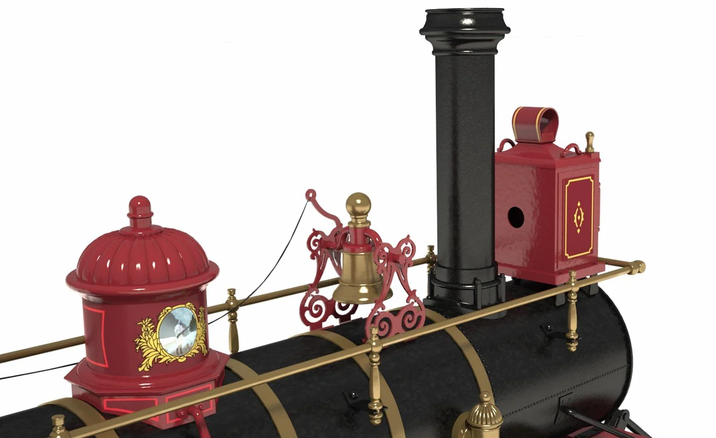 Occre 54008 Locomotora Rogers Nº 119 para Montar