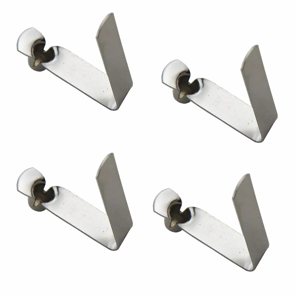 Clip de resorte de un solo botón 50 piezas 3-9 mm para kayak paddle snap clip tienda campaña