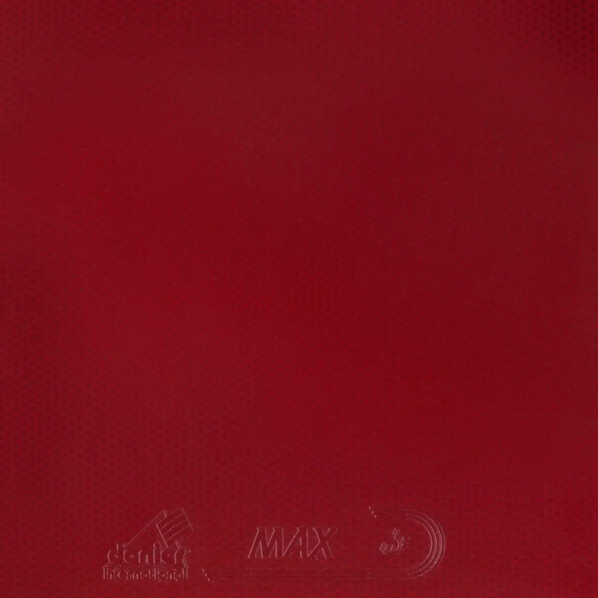 Donier Goma de Ping Pong MAX 2,0 mm Rojo Tenis de Mesa Alta Velocidad Control