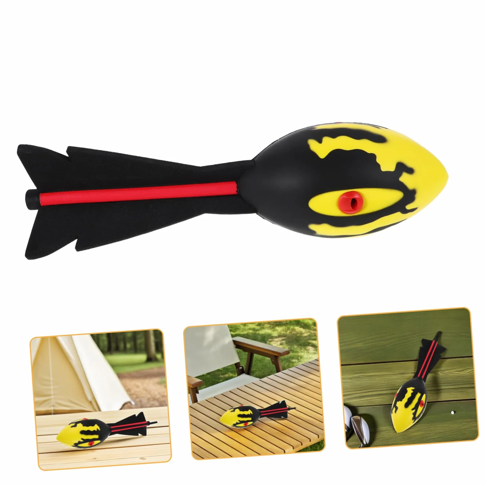 Jabalina Infantil de Atletismo con Silbato, de Material Seguro en Color Verde Mar, para Entrenamiento Sensorial, Práctica al Aire Libre y Deportes Escolares
