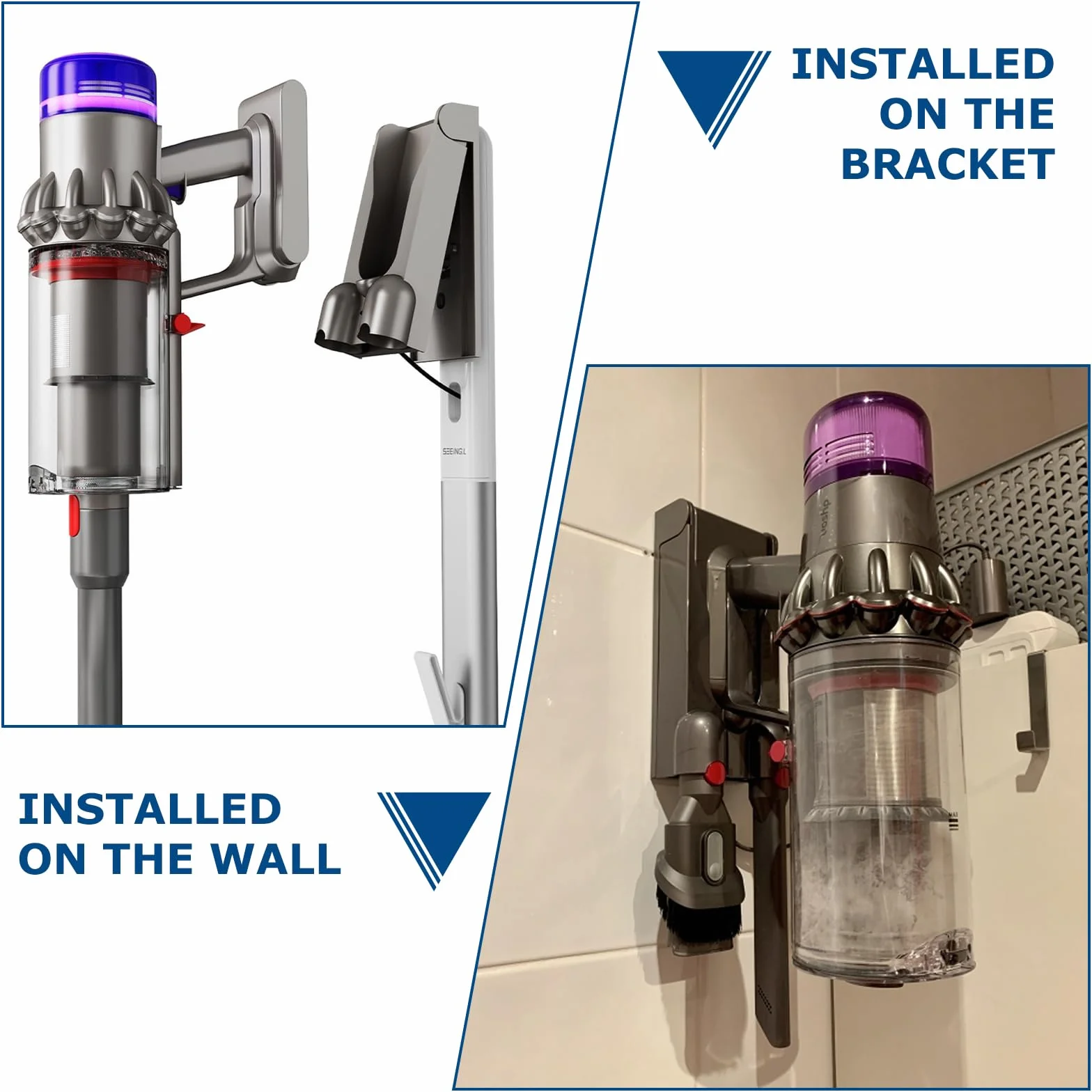 Soporte De Estación De Carga Para Aspiradora Dyson V11 V15,Soporte De Montaje En Pared Para Dyson,Soporte De Pared Estación De Acoplamiento Para Dyson Para Dyson