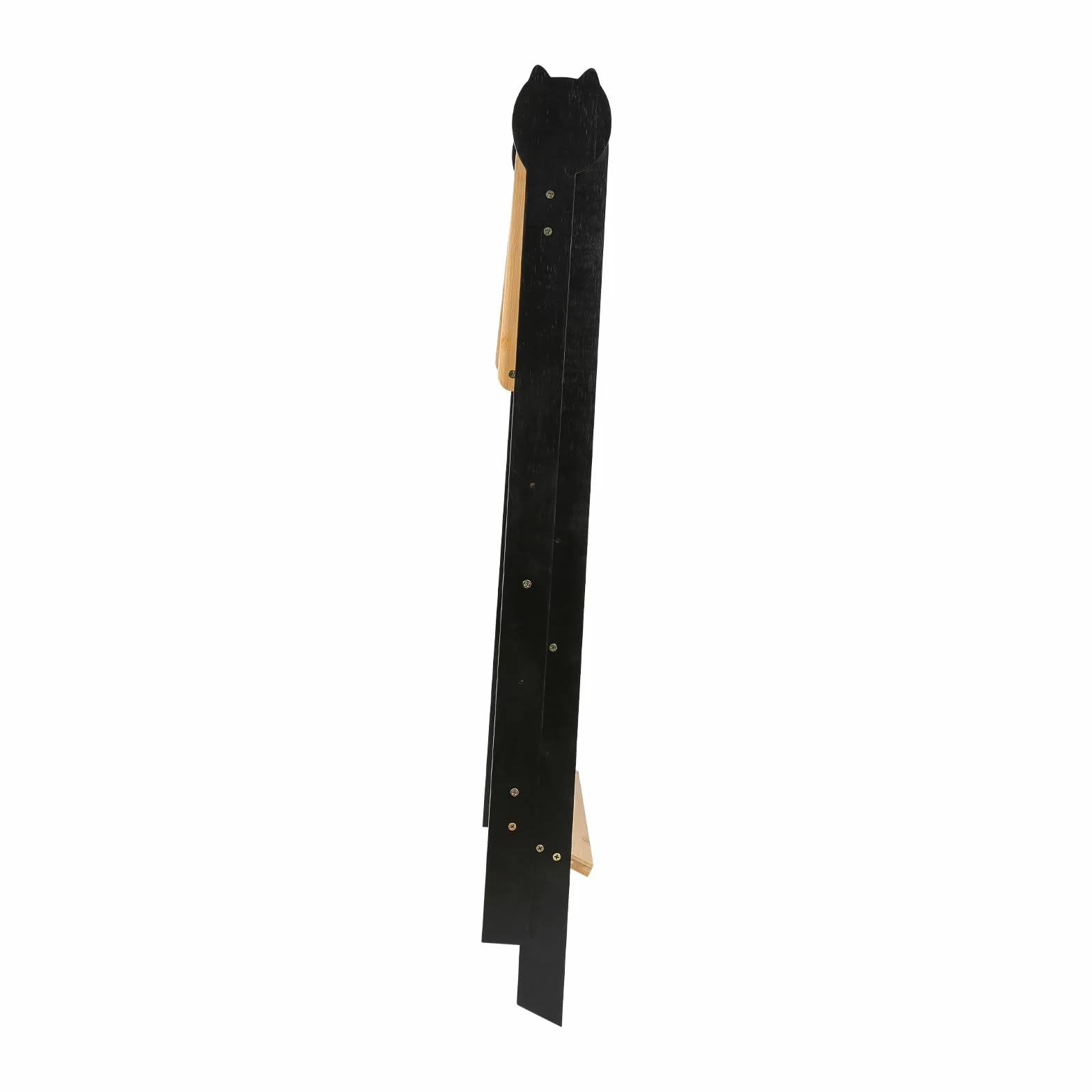 Torre de Observación Montessori para Niños con Estantes Ajustables 88x45x45 cm Café Negro