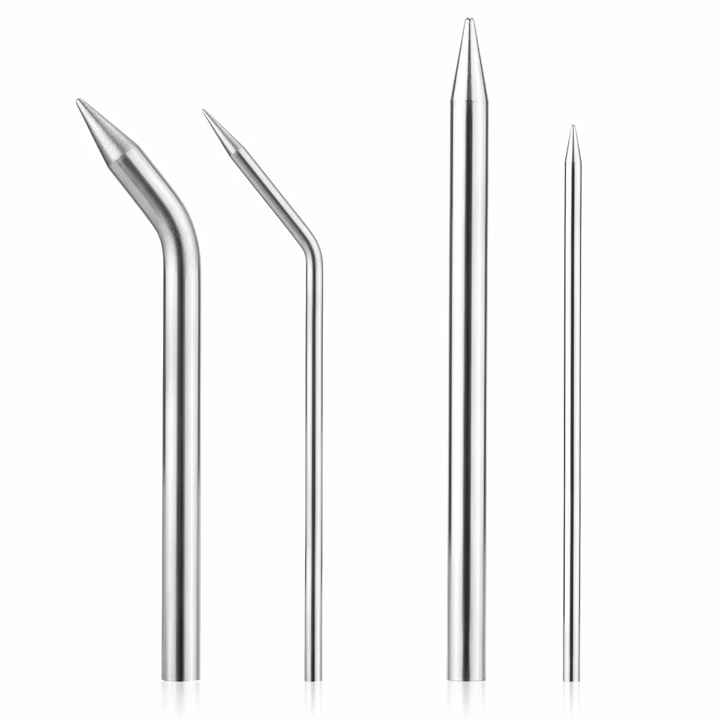 Kit de Reparación de Cordones de Zapatos, Aguja Curva para Guantes de Béisbol y Softbol, 4uds