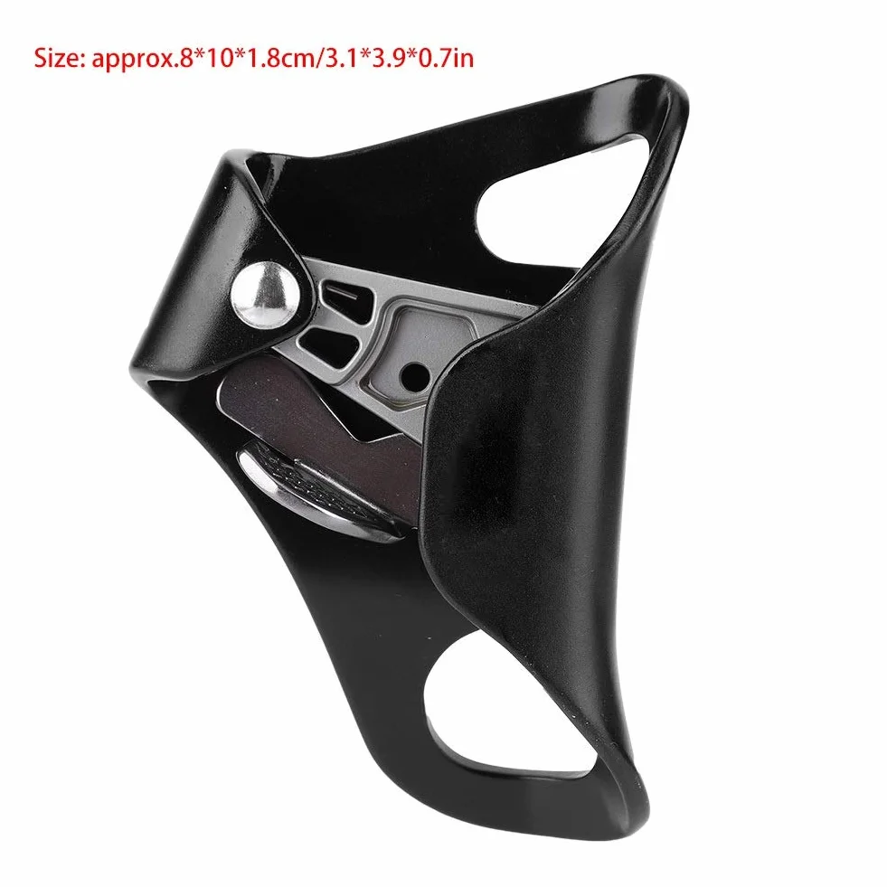 MAGT Ascendente de Escalada, Ascensor de Pecho para Escalada Montañismo con Cuerda 8-13mm (Negro)