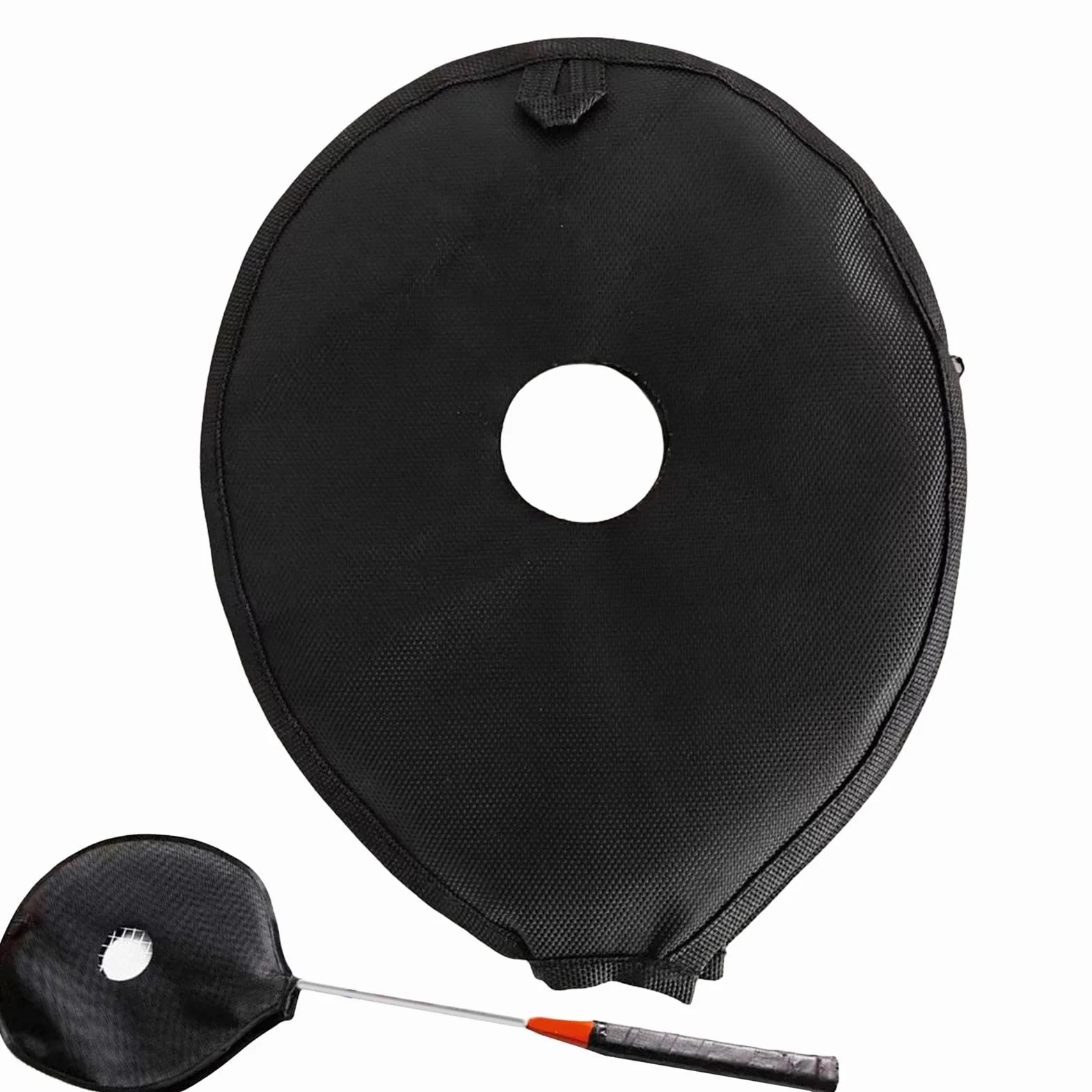 Funda de entrenamiento para raqueta de bádminton, protectora cómoda