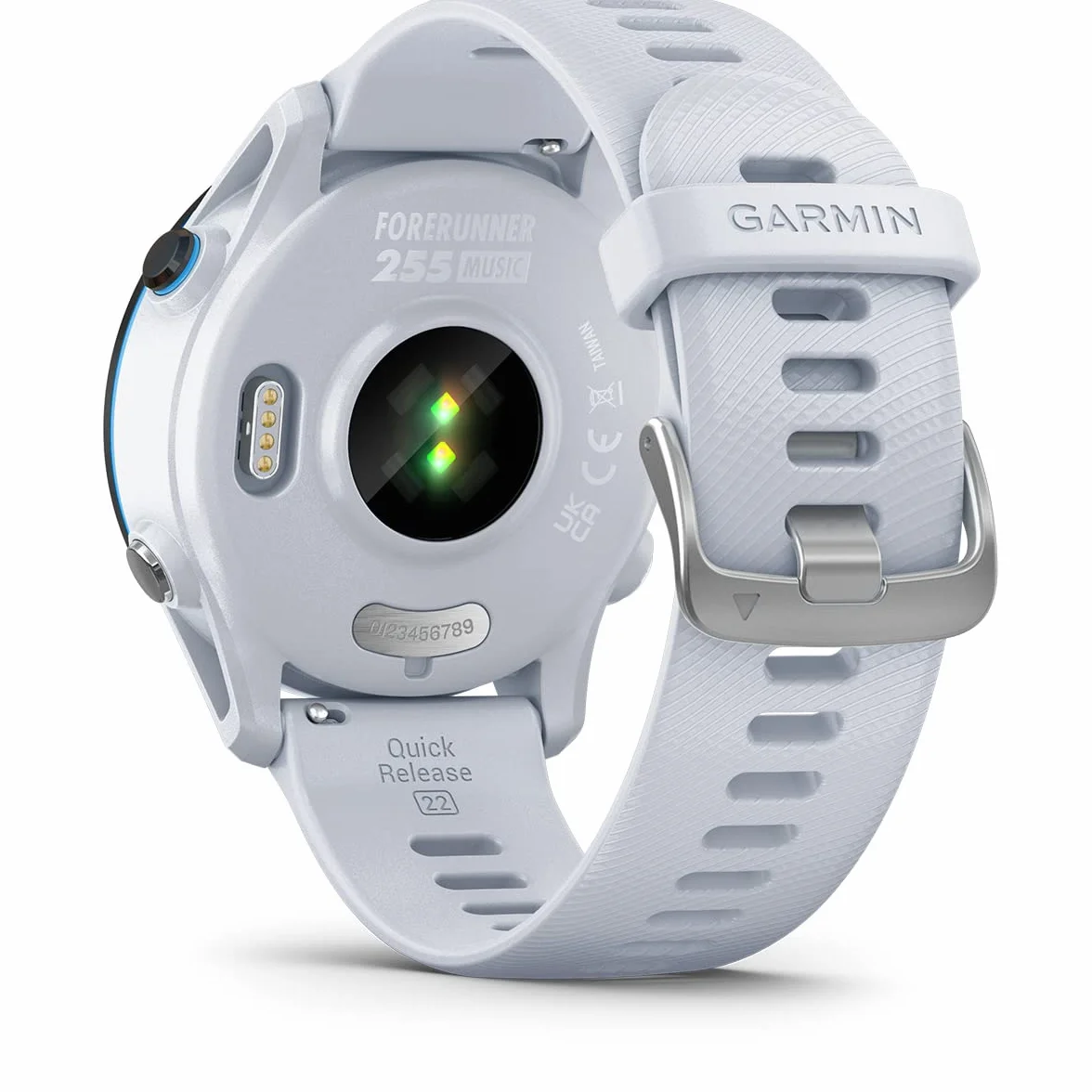 Garmin Forerunner 255 Music Reloj Inteligente para Correr con GPS Almacenamiento de Música Pay Autonomía 14 Días Blanco