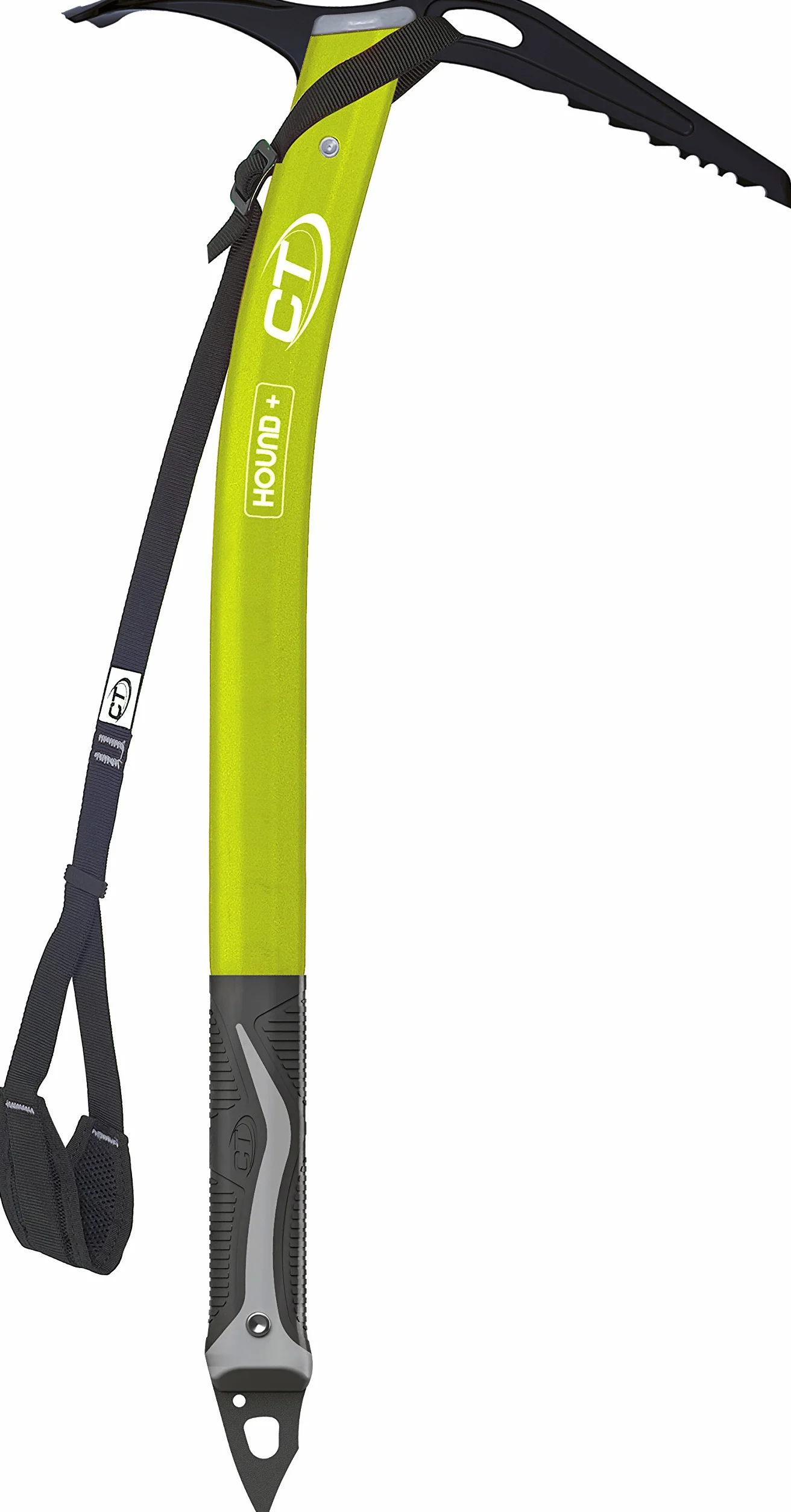 Climbing Technology Hound Plus 3i80250suvfctst piolet, Verde/Negro, Talla única