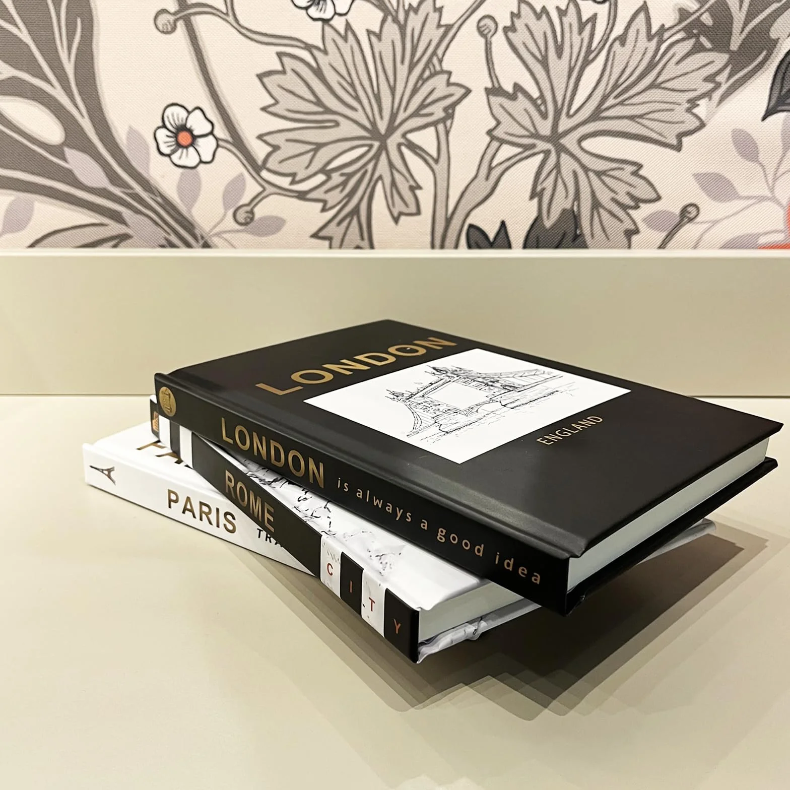 3 Piezas Libro de Decoración de Moda, Juego de Libros Decorativos, Creativa Libro Falso para Decoración, Estantería, Mesa de Centro, Estantes de Exhibición, Sala de Estar (New Books)