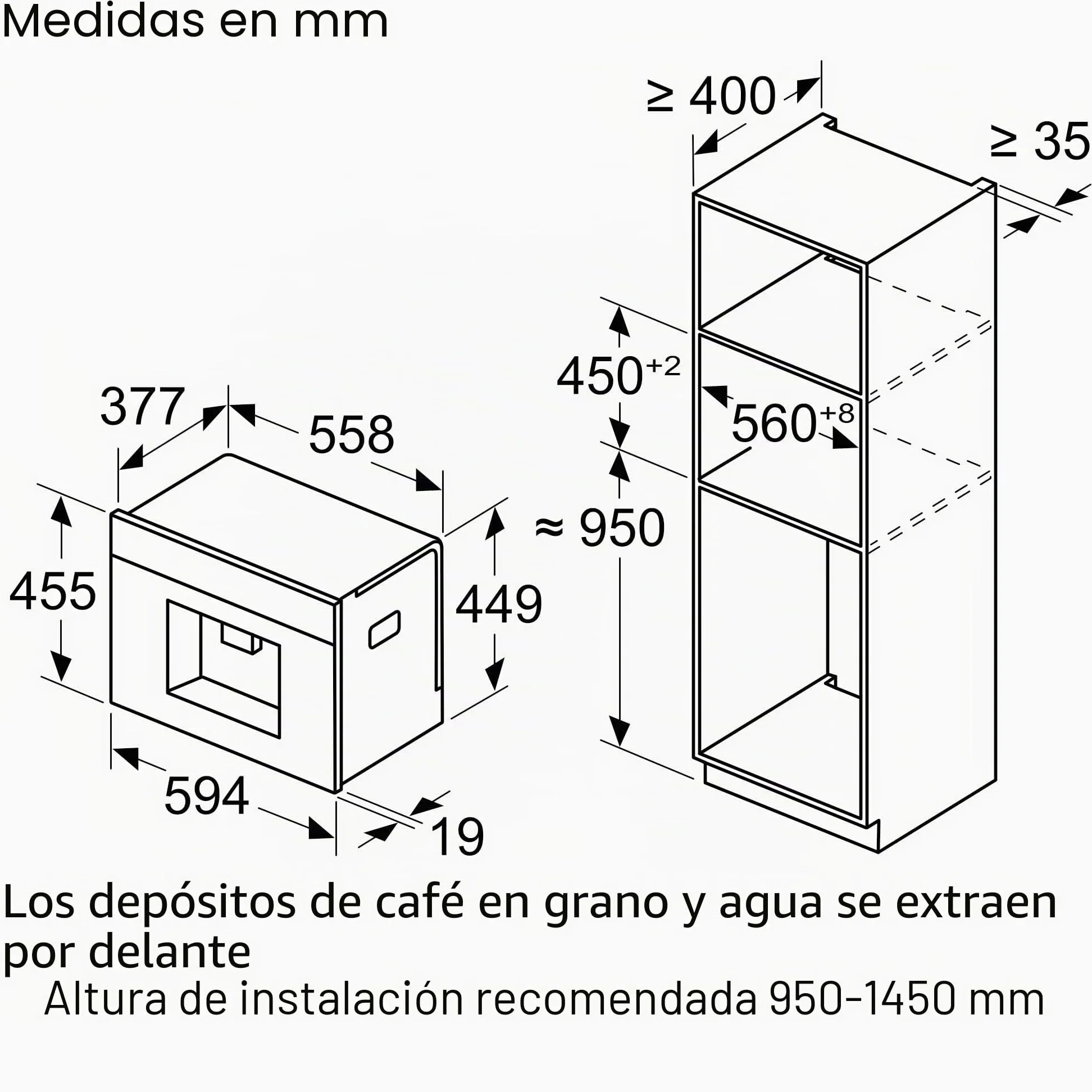 SIEMENS Machine à café encastrable CT718L1B0