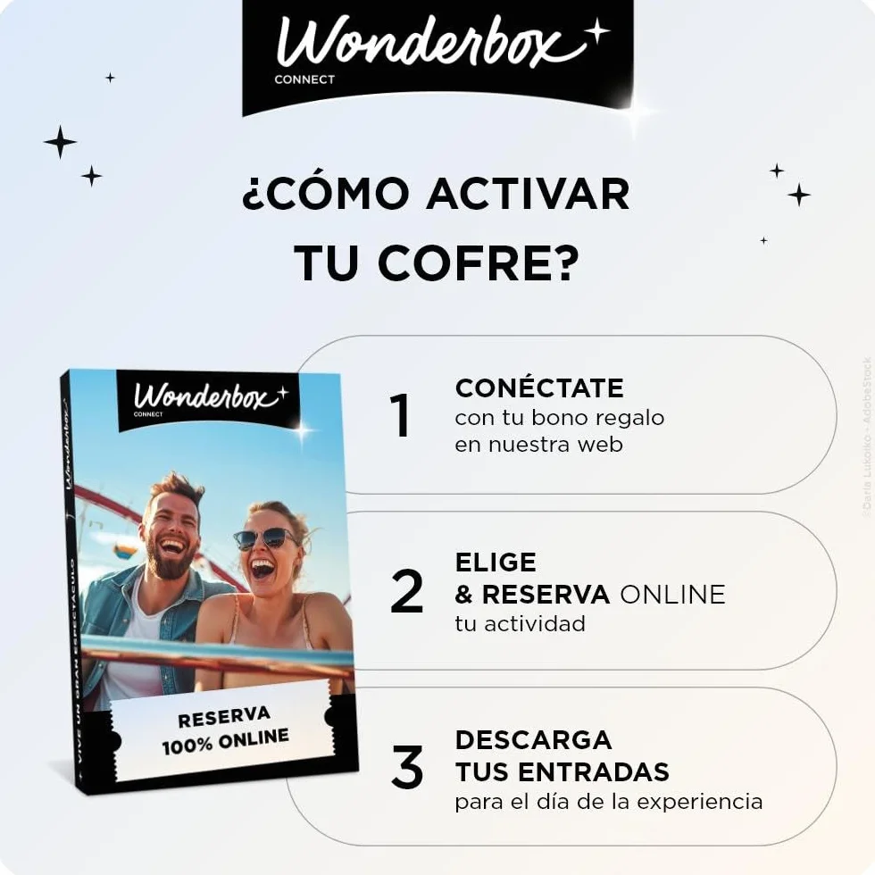 WONDERBOX Connect - Caja Regalo - Real Madrid Tour Bernabéu - Classic - 2 entradas para el Stadium Tour
