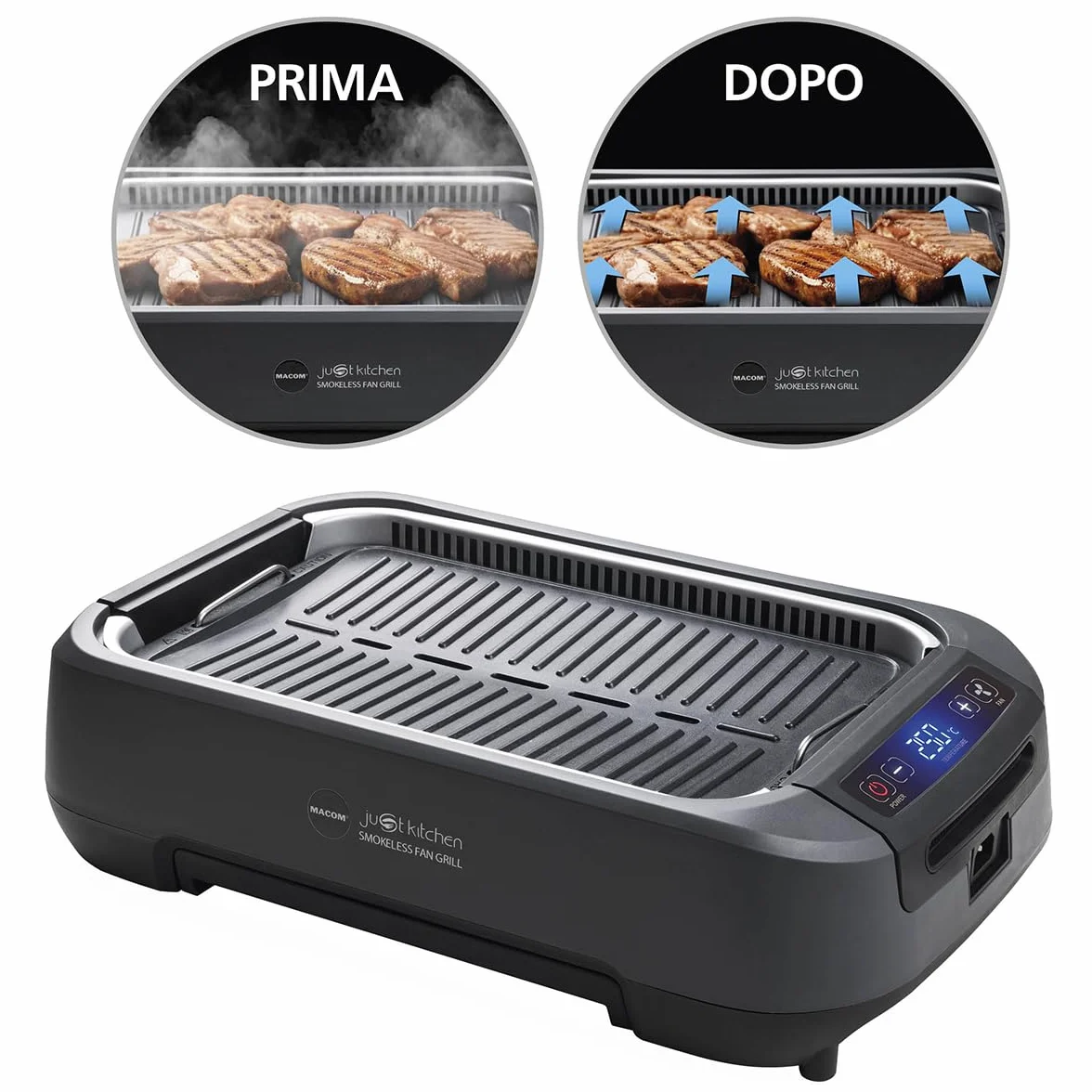 MACOM Just Kitchen 849 Smokeless - Rejilla de ventilación
