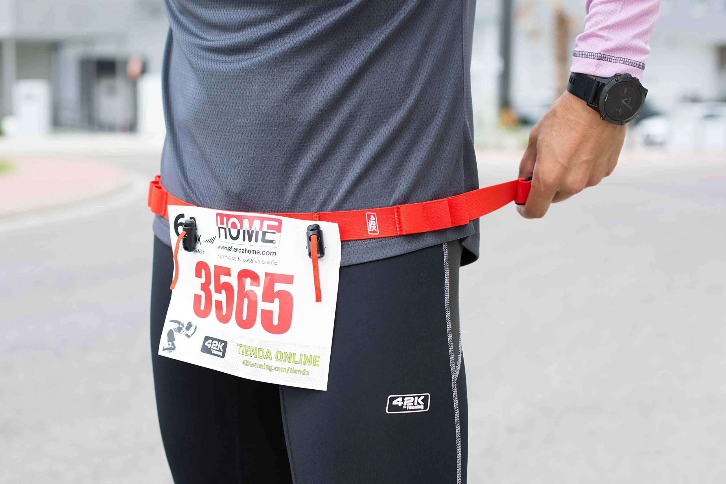 42K Bib Belt Red - Cinturon portadorsal