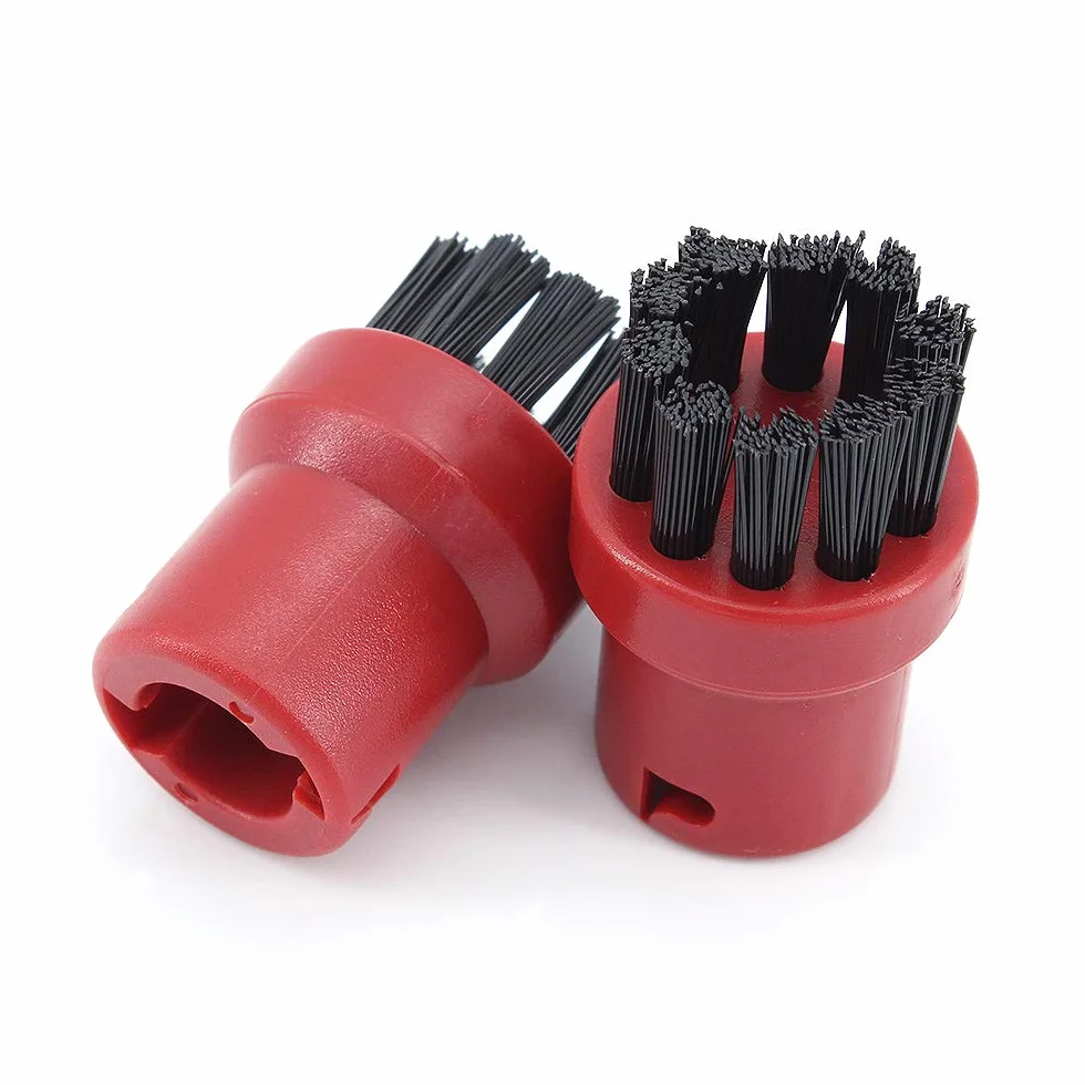 8Pcs Cepillo de Limpieza a Vapor, Boquilla Redonda, Cepillo para Kärcher SC1 SC2 CTK10 SC3 SC4 SC5 SC7