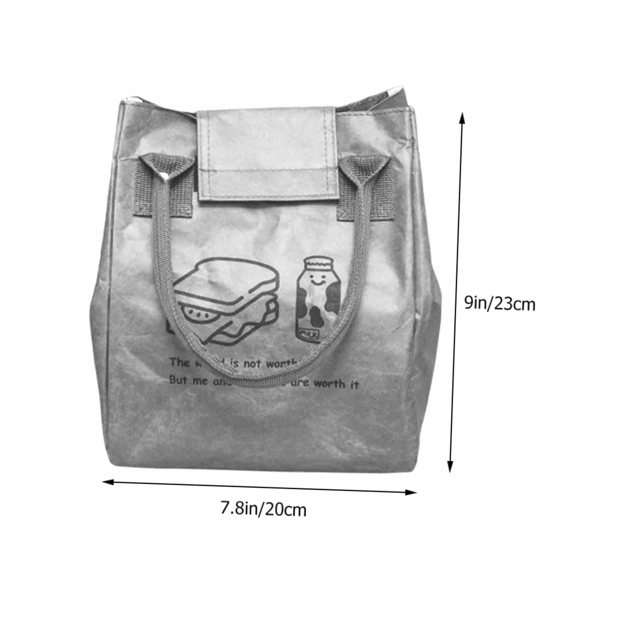 Ciieeo 3piezas Bolsa Térmica Para Almuerzo Pouch De Transporte De Comida Capacidad y Aislante Bento y Diseño Portátil y Interior y Exterior