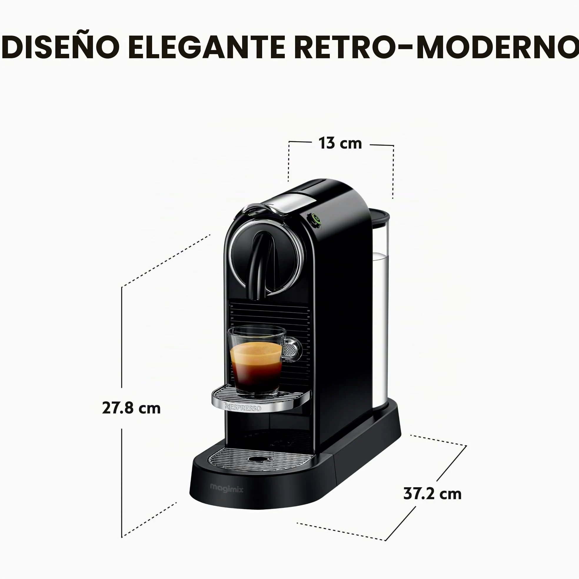 Magimix Nespresso CitiZ M196 Zwart