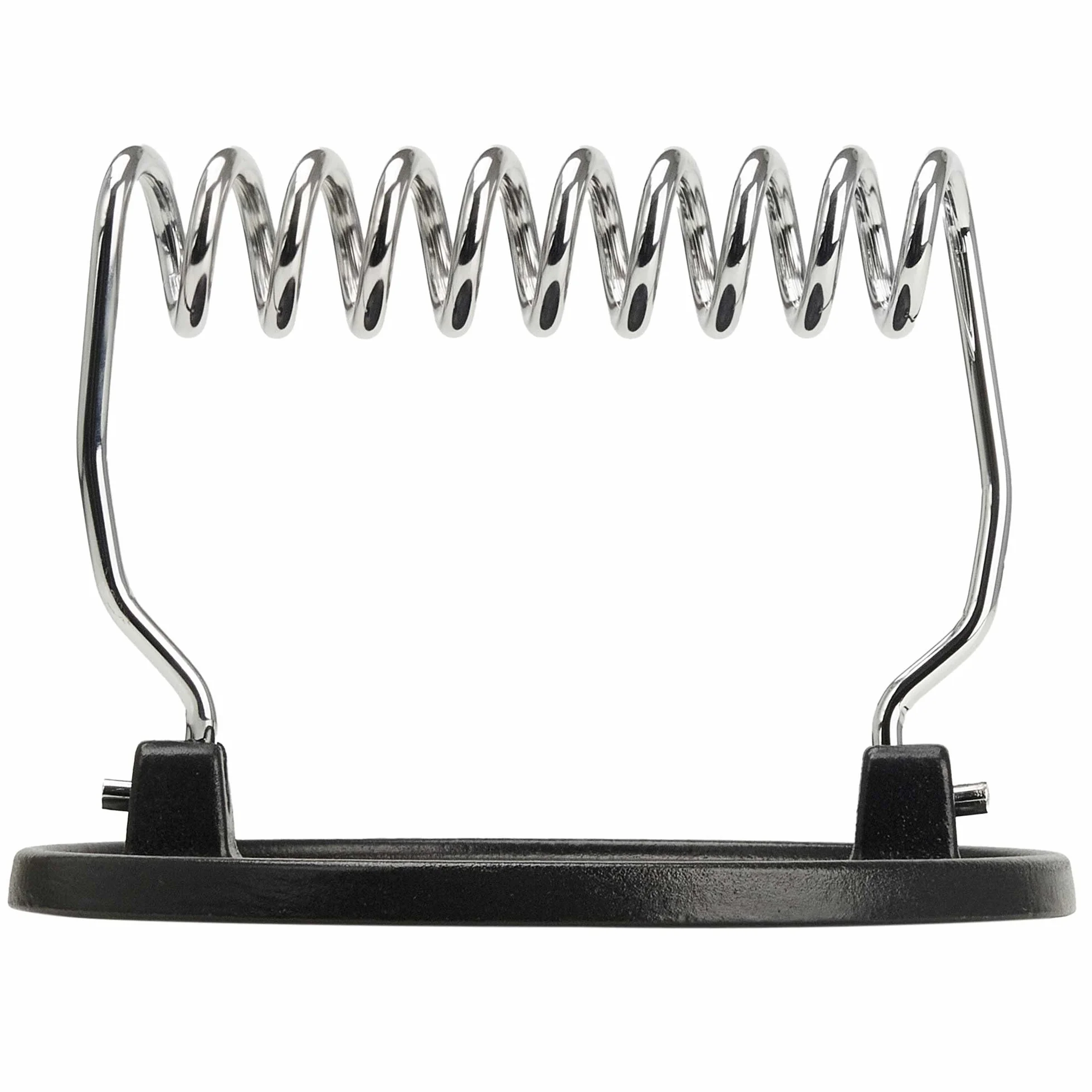 Victoria Prensa Hamburguesas Smash Burger Hierro Fundido Esmaltado 16,5cm Aplastador de Carne para Barbacoa Profesional, Mango Resistente al Calor, Libre de Tóxicos sin PTFE ni PFOA
