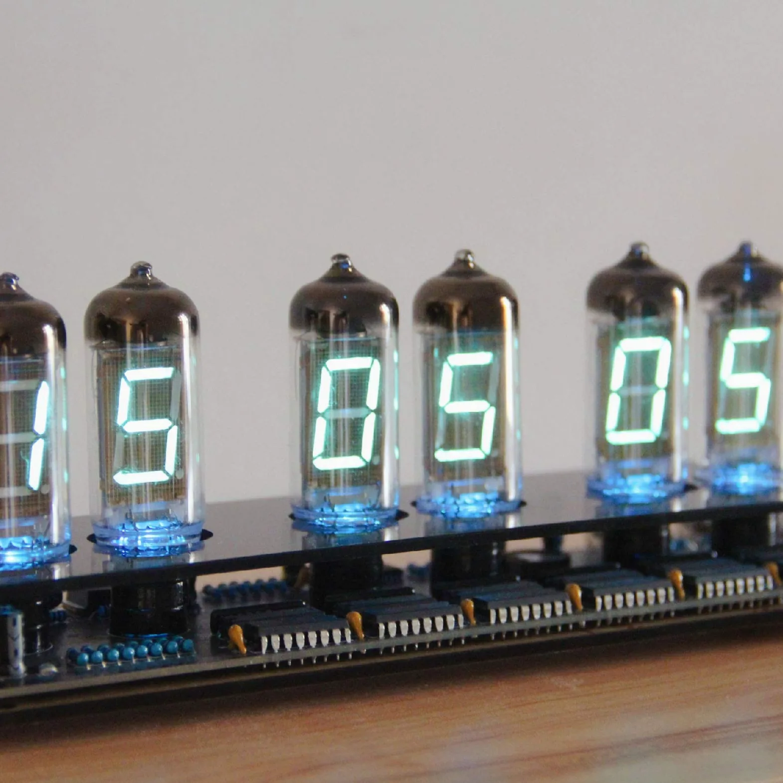 Regalos Personalizados, Reloj de Voz LED, Reloj de Tubo Nixie, Reloj Despertador Bluetooth, Reloj de Tubo Nixie, Temporizador de Encendido y Apagado de Tubo Fluorescente,