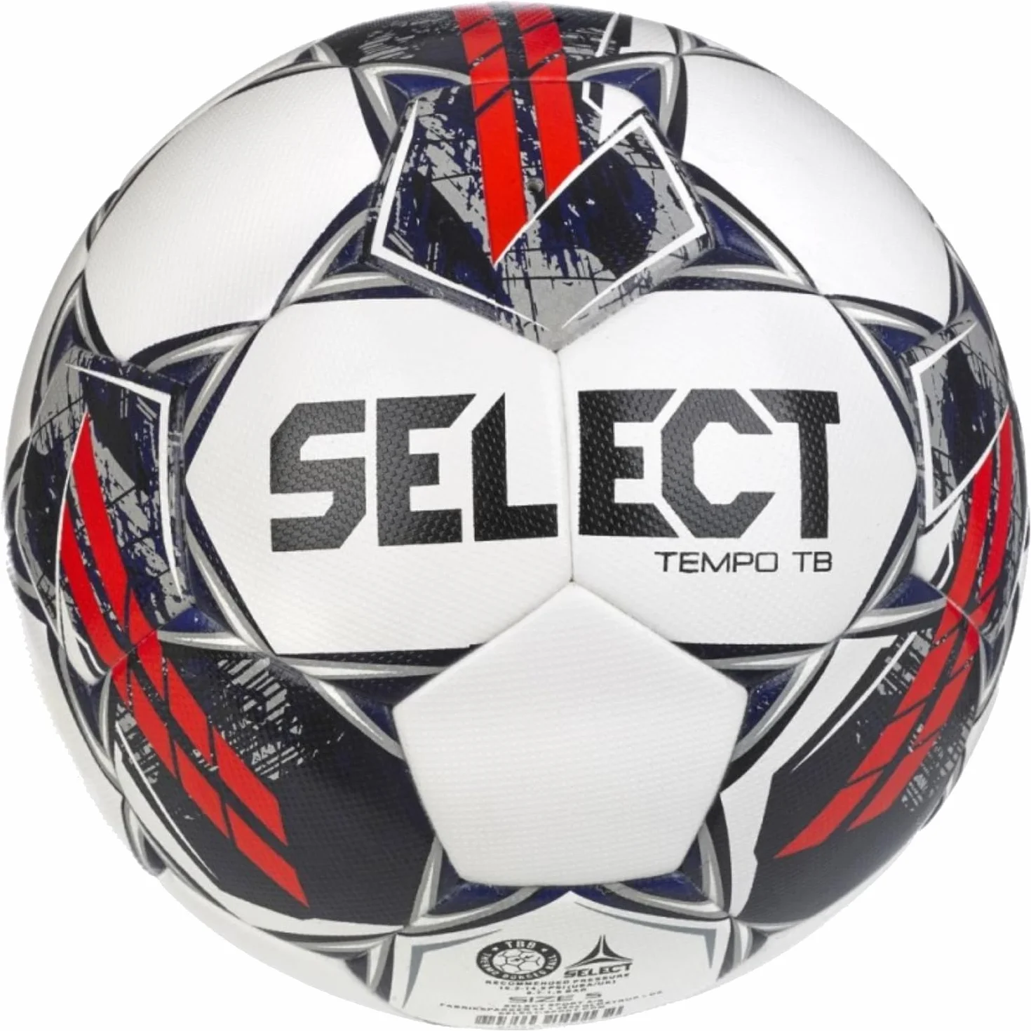 Select Tempo TB FIFA Basic V23 Ball Blanco Negro Azul Marino Rojo 4