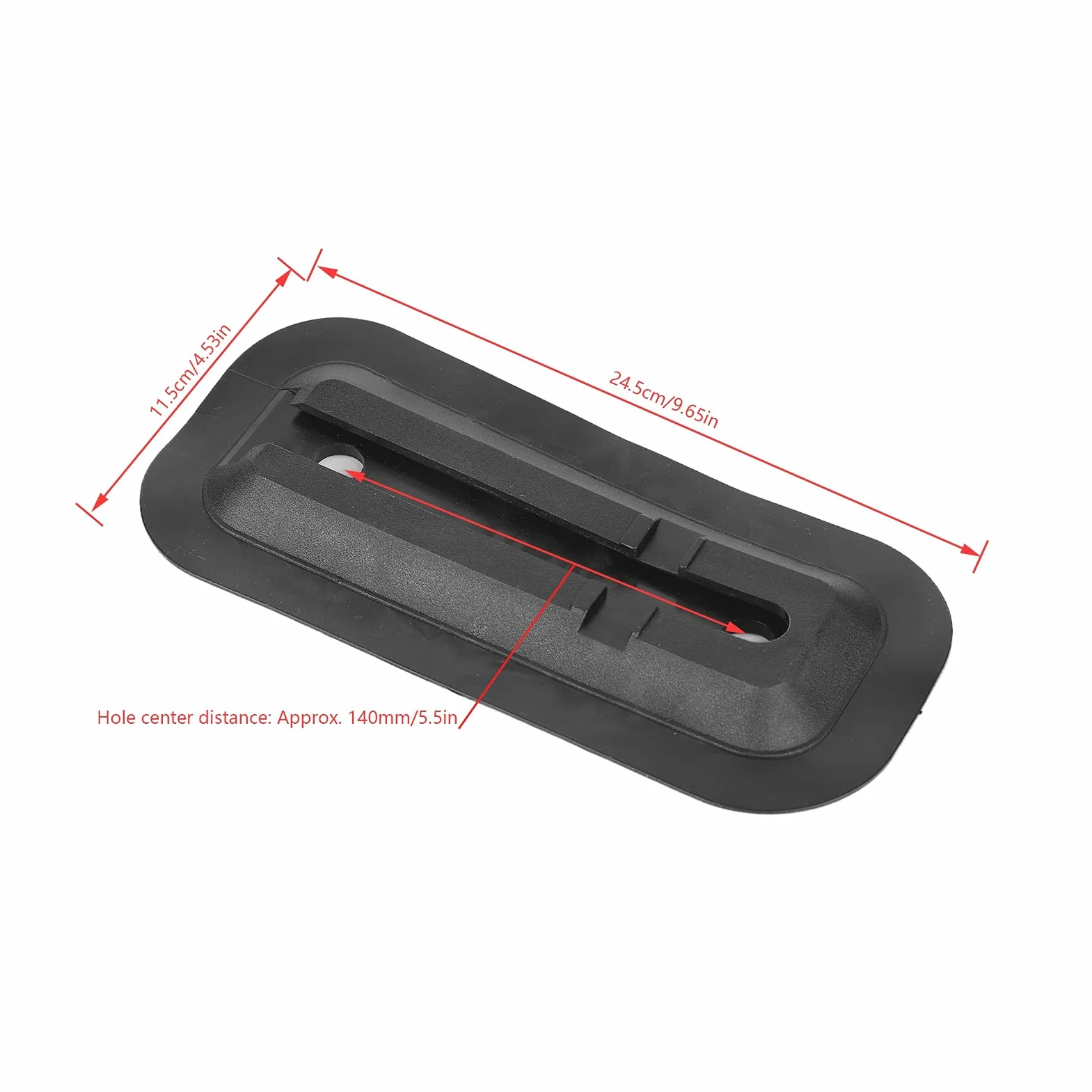 Fydun Soporte Base Aleta Central Tabla Surf Enchufe Desmontable Negro Kayak Canoa