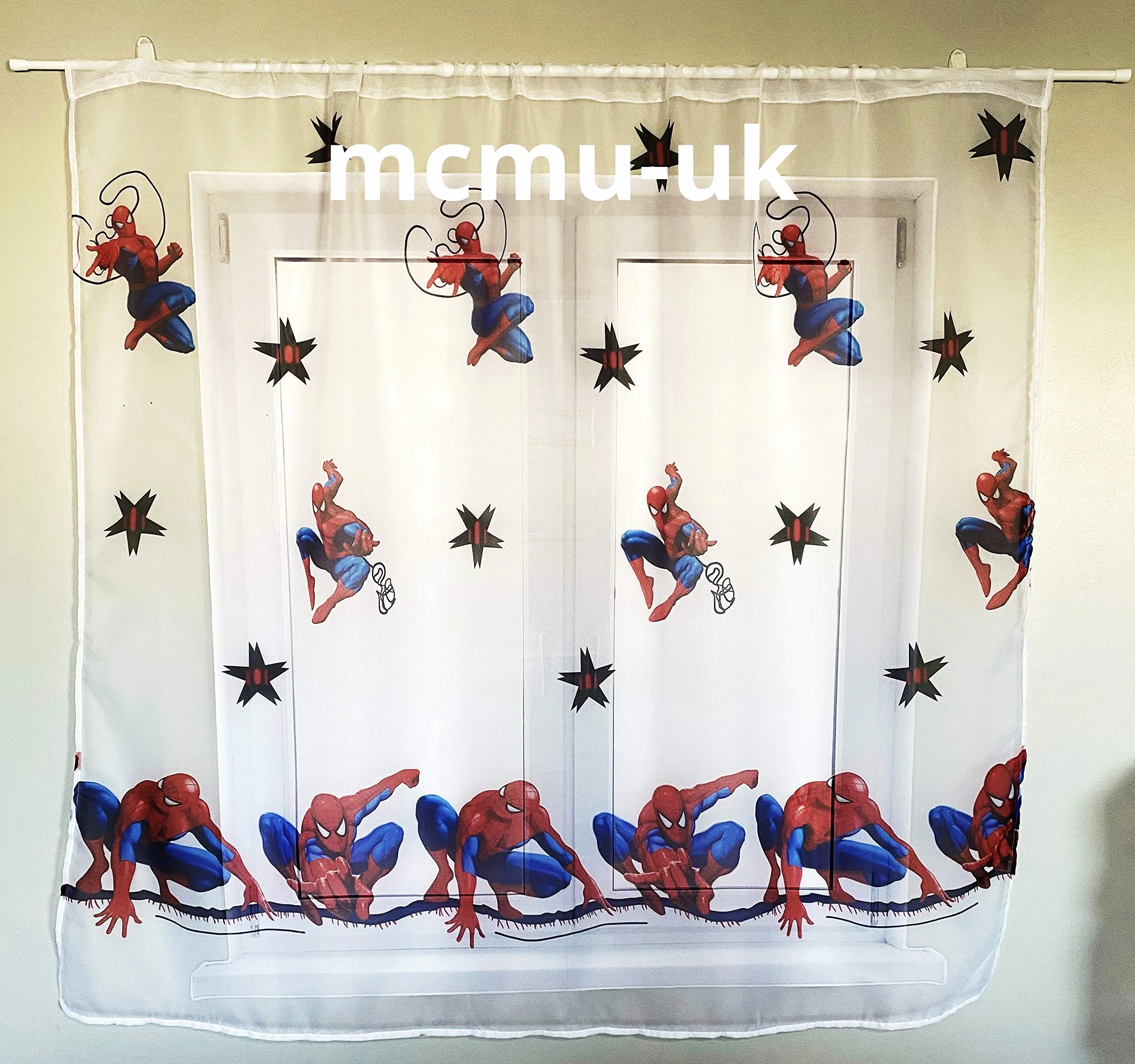 Disney Cortinas Spiderman 150 x 136 cm