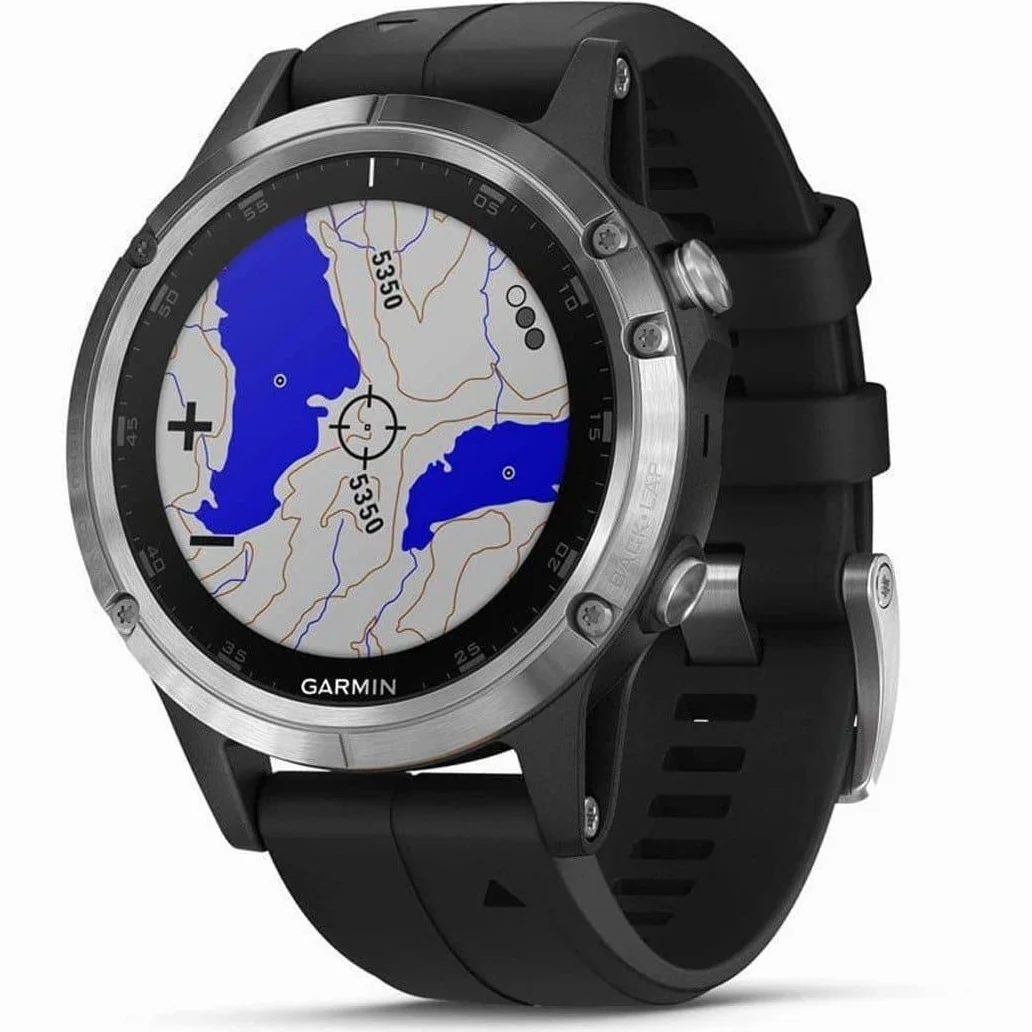 Garmin Fenix 5 Plus GPS Multideporte Reloj Negro