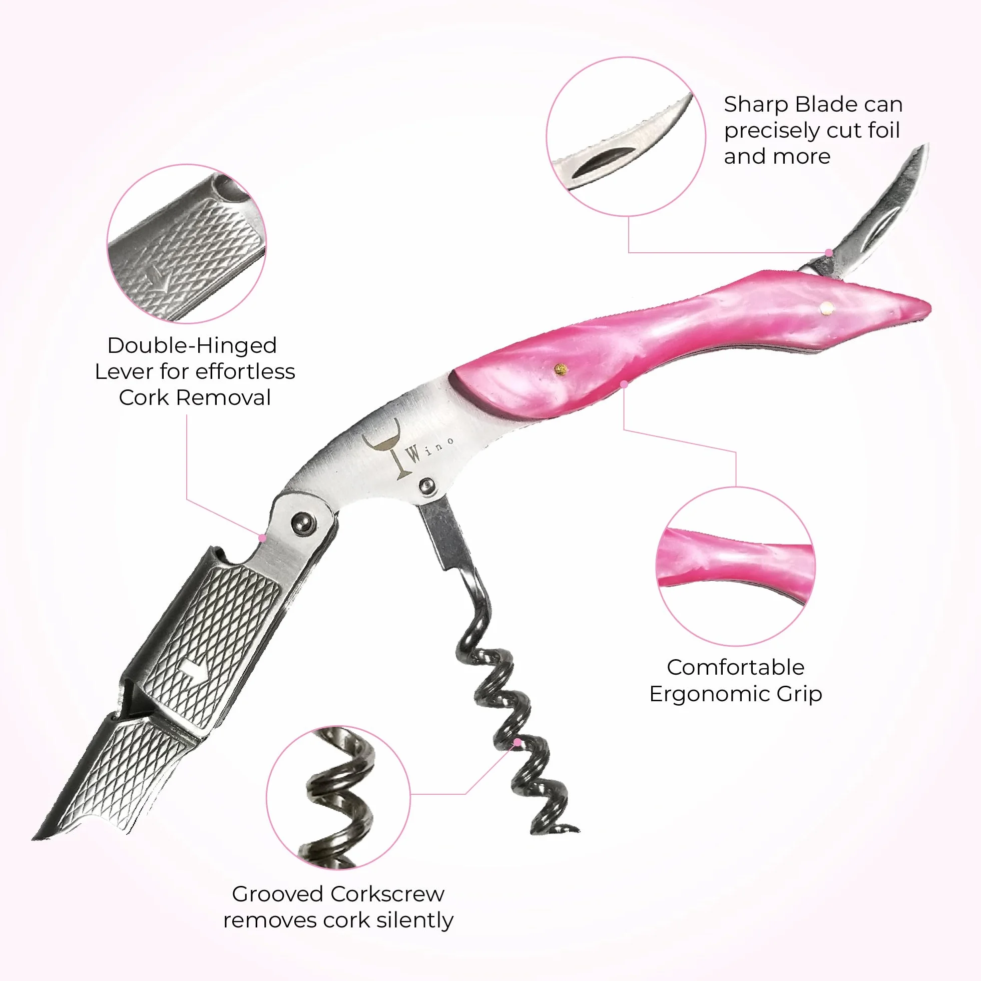 Wino Wine Key! - Sacacorchos profesional para sommelier