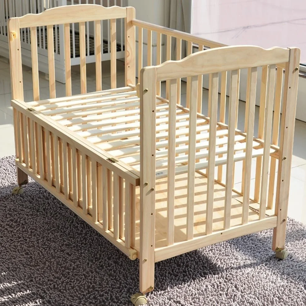 Juego de 4 Ruedas Giratorias para Muebles de Niños, Ruedas de Goma con Frenos Silenciosos