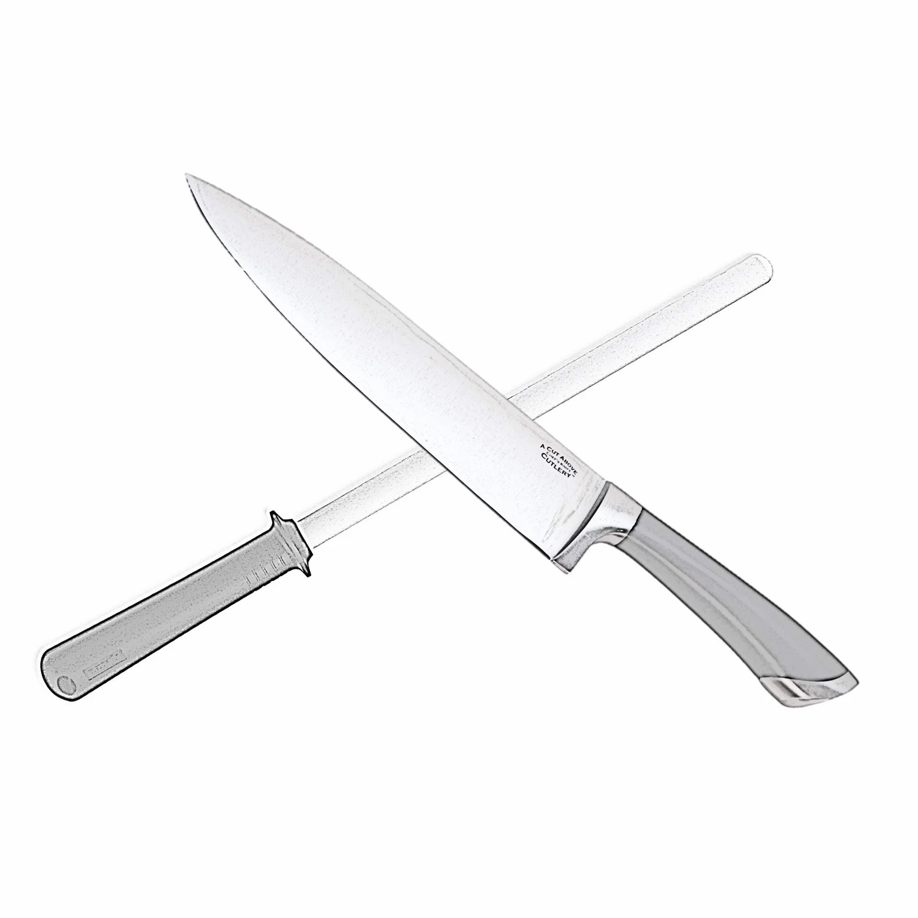 Kyocera CSW-18-BK, Afilador de cuchillos de cerámica para cuchillos de acero, 35 cm