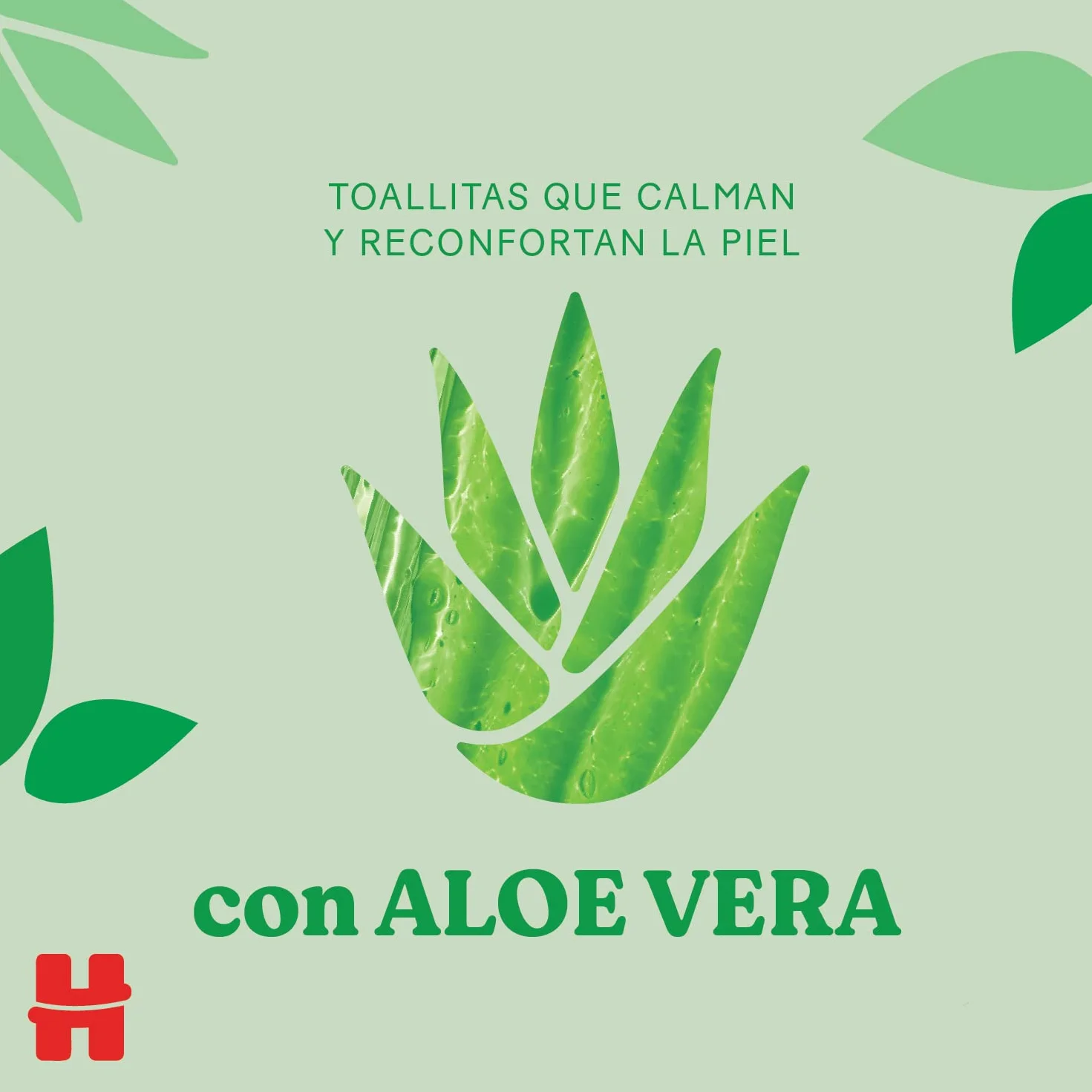 Huggies Natural Care Toallitas para Bebé Aloe Vera 10 Packs 560 Toallitas