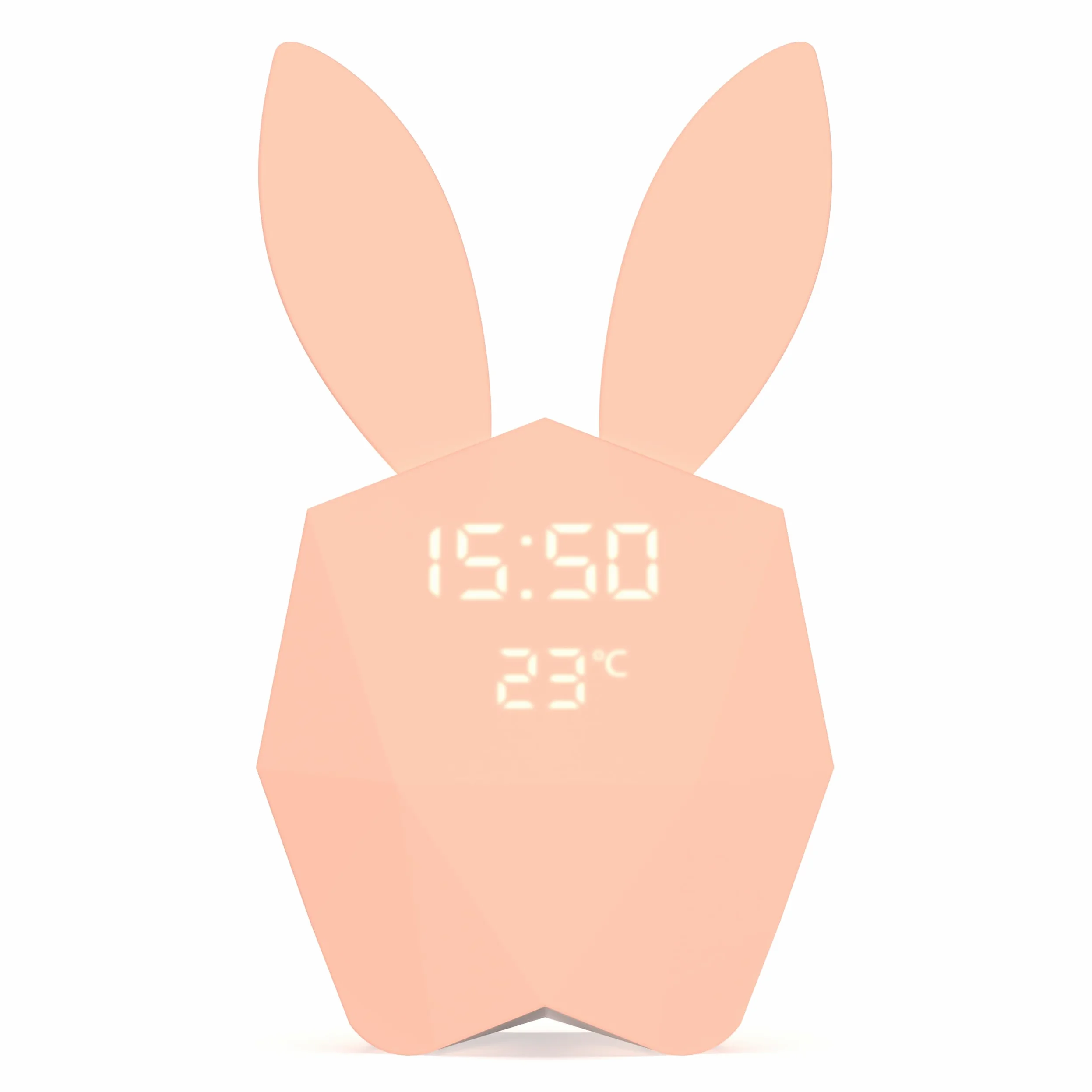 Mob Cutie Clock Connect - Reloj Despertador Inteligente con Sensor de Movimiento, Color Rosa