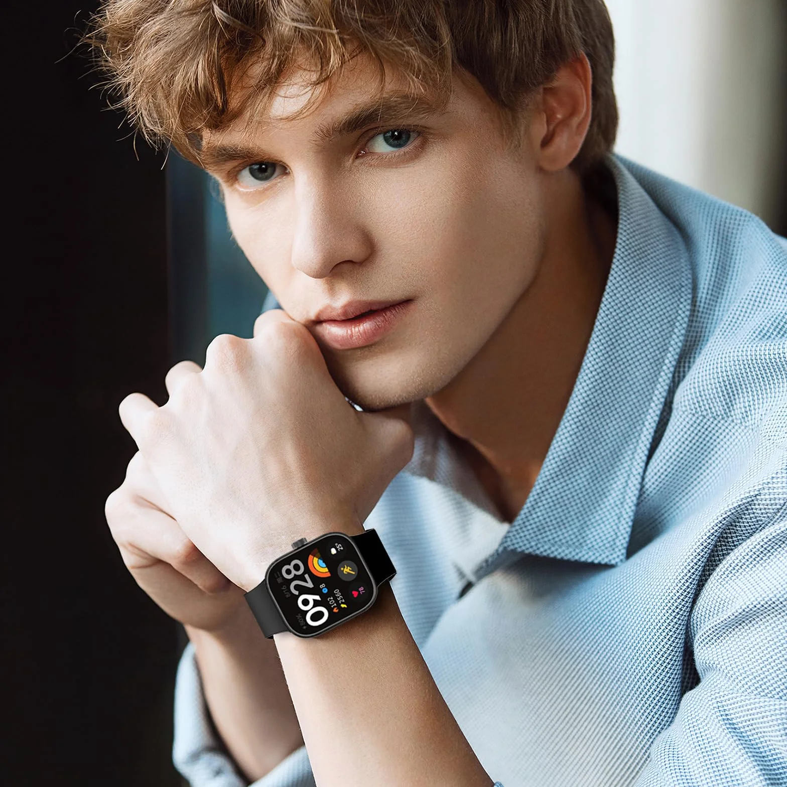 Silicona Correa Compatible para Xiaomi Redmi Watch 4/5/6/6 NFC Smart Band 8 Pro/9 Pro/10 Pro Pulsera Deportiva