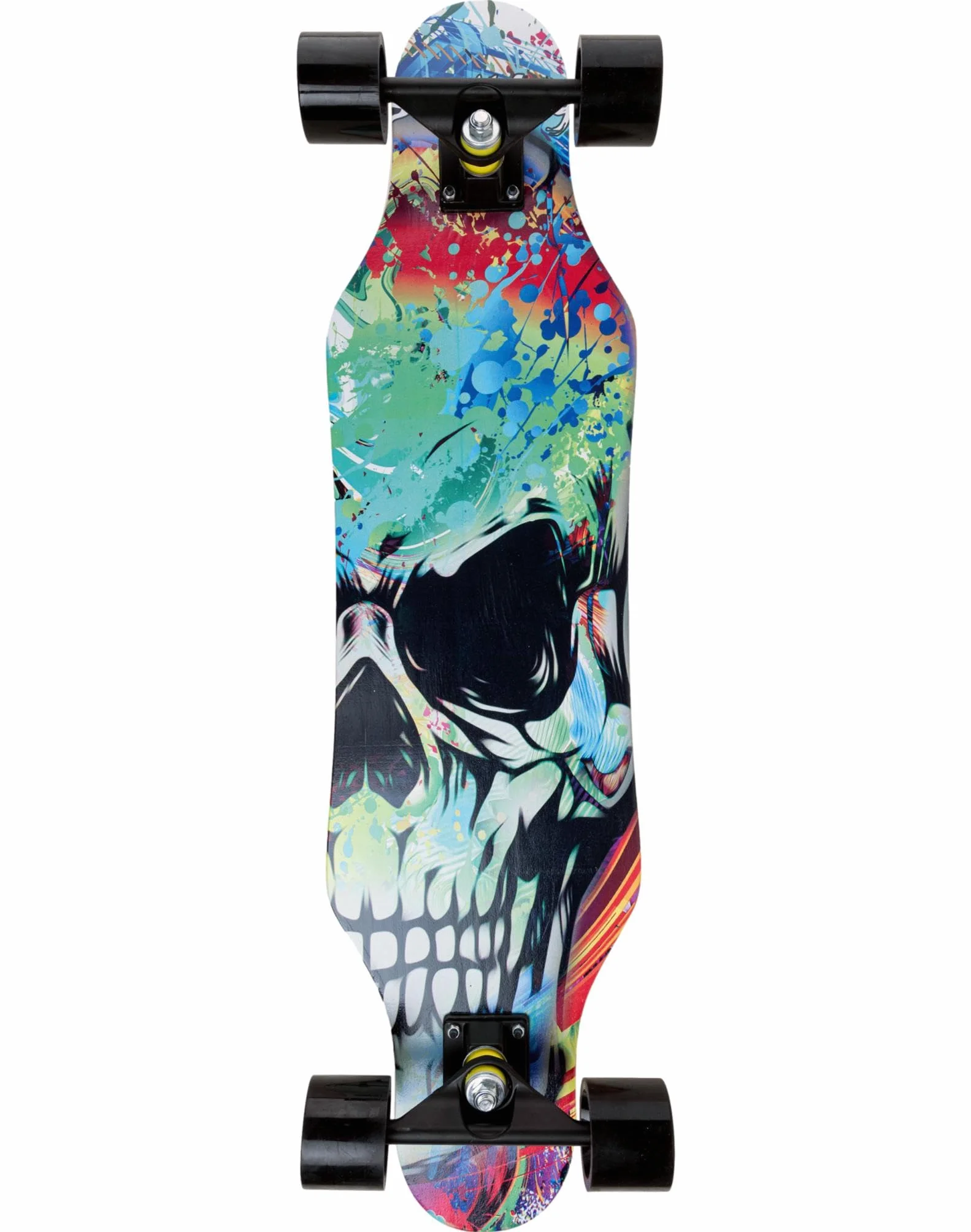 Longboard Cruiser 80cm Phantom Carving Cruising ABEC-7 Ejes Aluminio Ruedas PU Madera Arce
