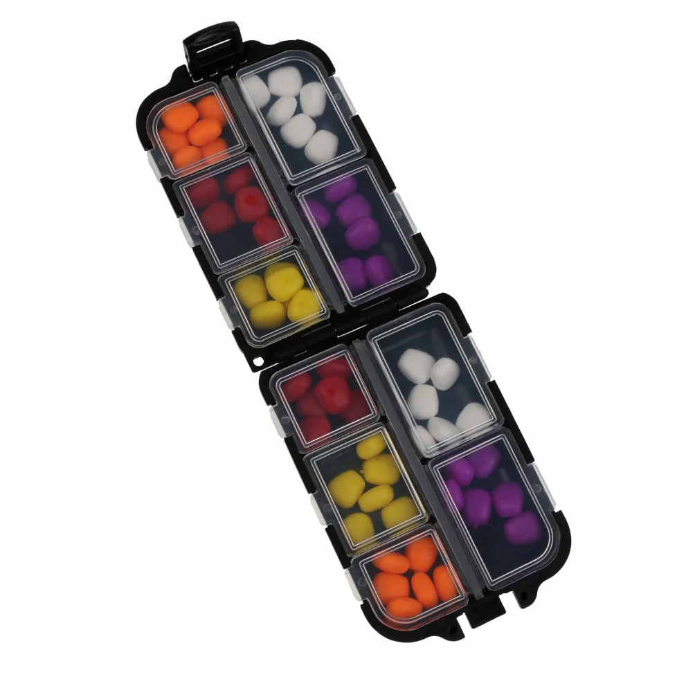 Señuelos de Pesca Carpa Artificial Flotante Pop-up Cebo de Imitación Dulce 60 Piezas