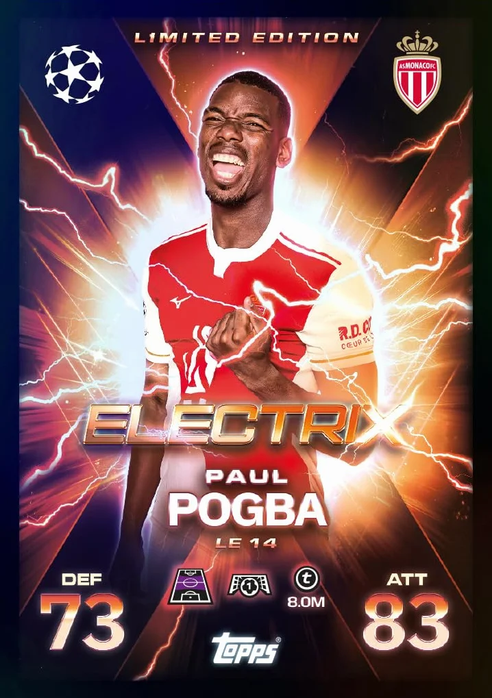 Topps UCC Match Attax Extra 2026 Mega Tin Goliaths 48 cartas 3 Goliaths-LE