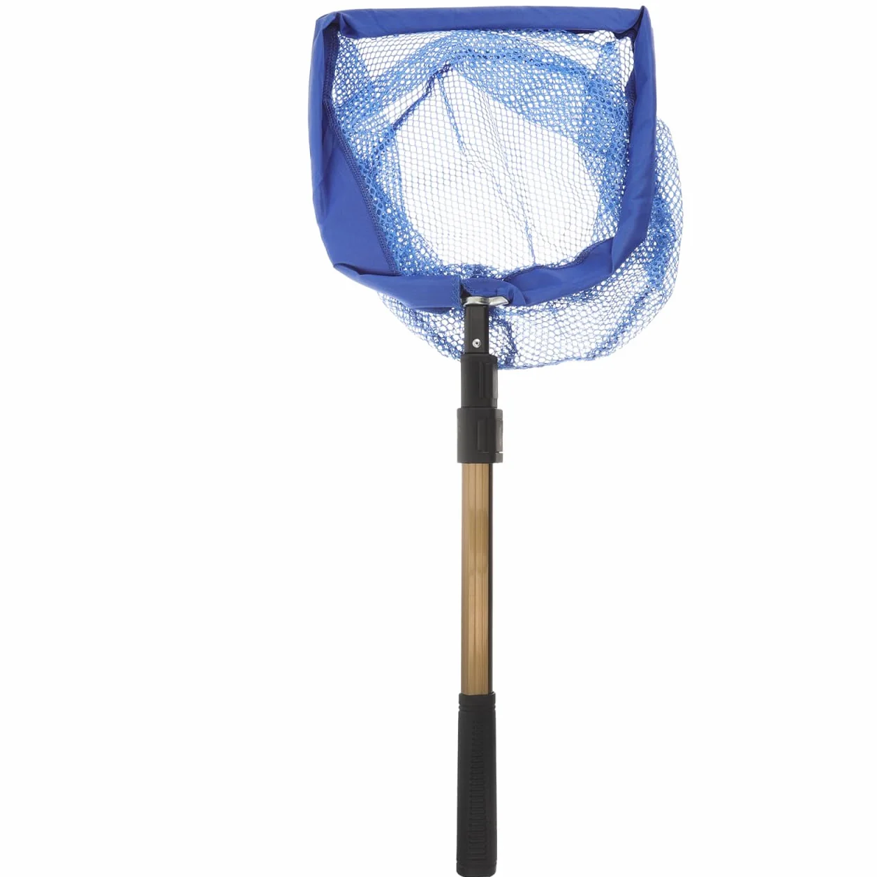 Ciieeo Recogedor de Balones de Ping Pong Portátil Mango Telescópico, Red Plegable Azul para Tenis de Mesa