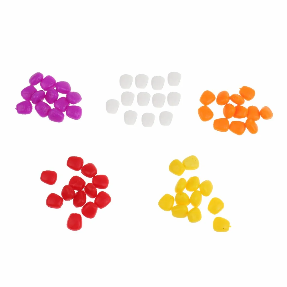 Señuelos de Pesca Carpa Artificial Flotante Pop-up Cebo de Imitación Dulce 60 Piezas