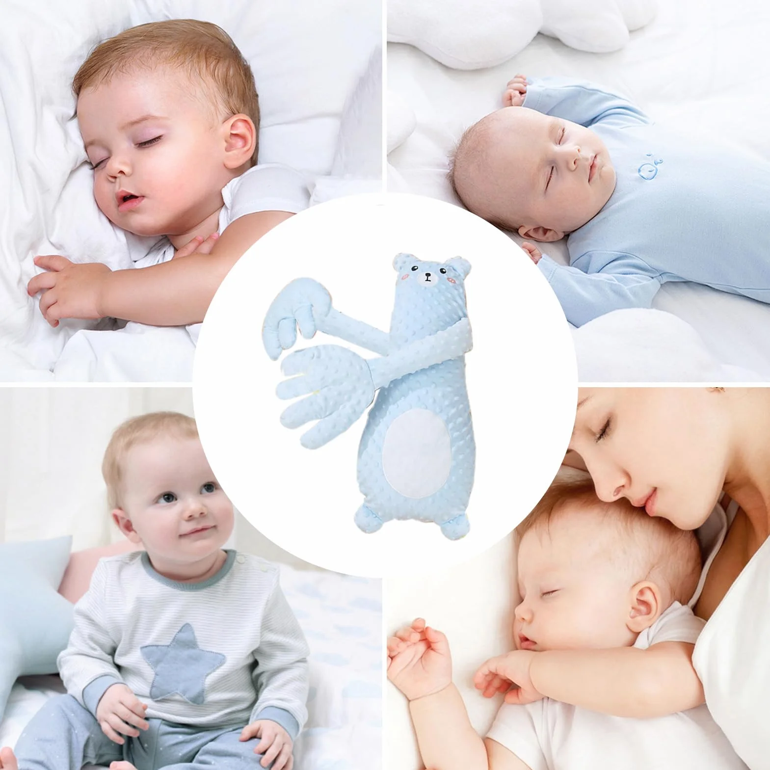 Mano de Palma calmante para bebé con Control Remoto para Cochecito, Cuna, Dormitorio