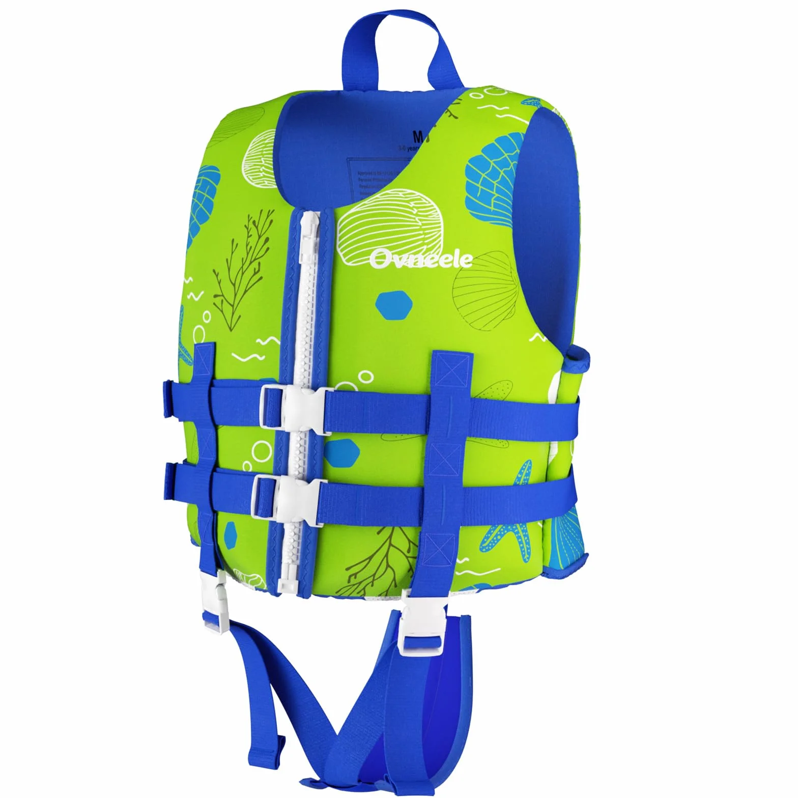 Chaleco de Natación para Niños, Chaleco Flotador de Neopreno con Correa de Seguridad Ajustable, Ayuda de Flotación de Secado Rápido de Flotabilidad Fuerte para Aprender a Nadar para 2-9 Años/15-35Kg