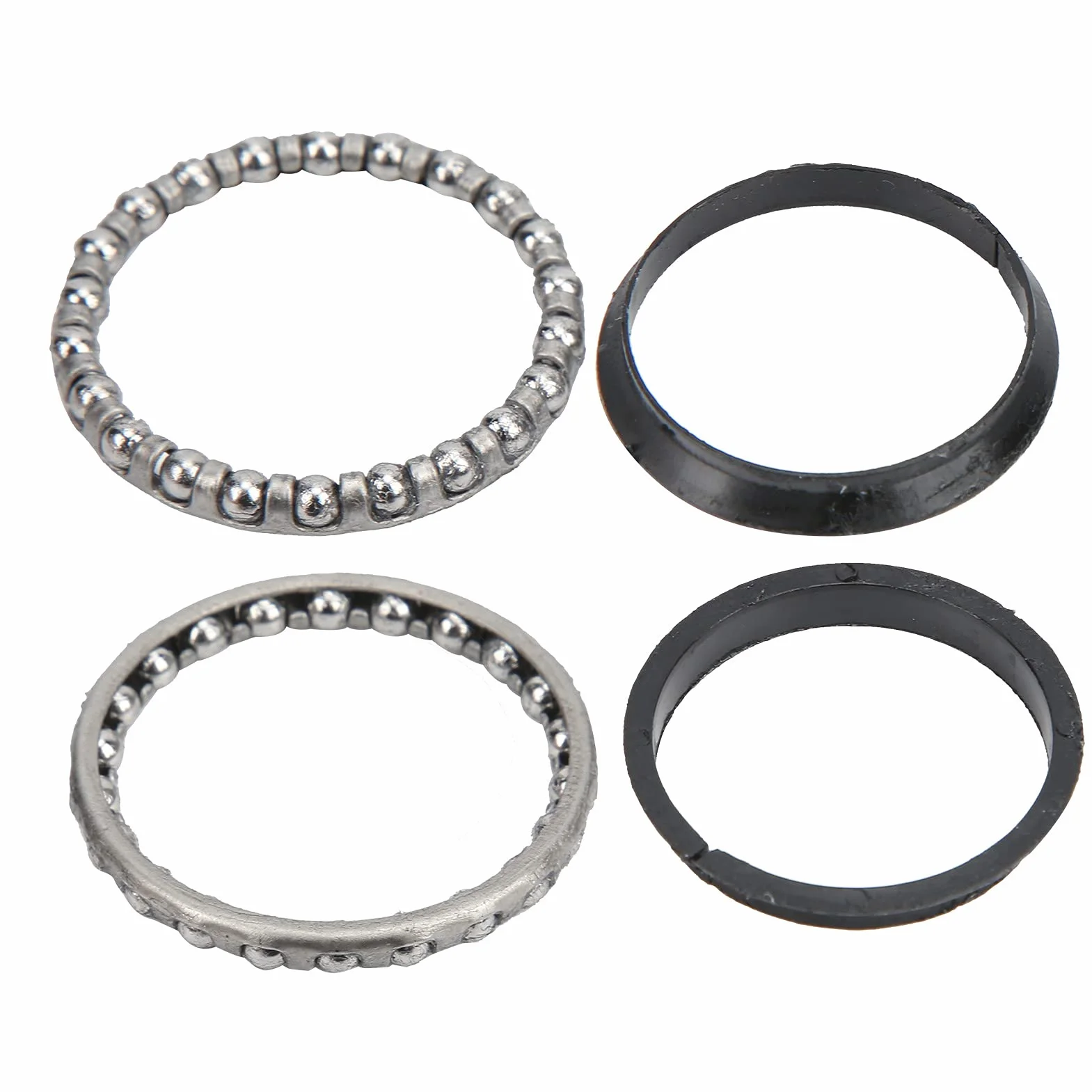 Dilwe Rodamiento de Bolas de Dirección Acero 37 mm 1,5 Pulgadas para Scooter Eléctrico