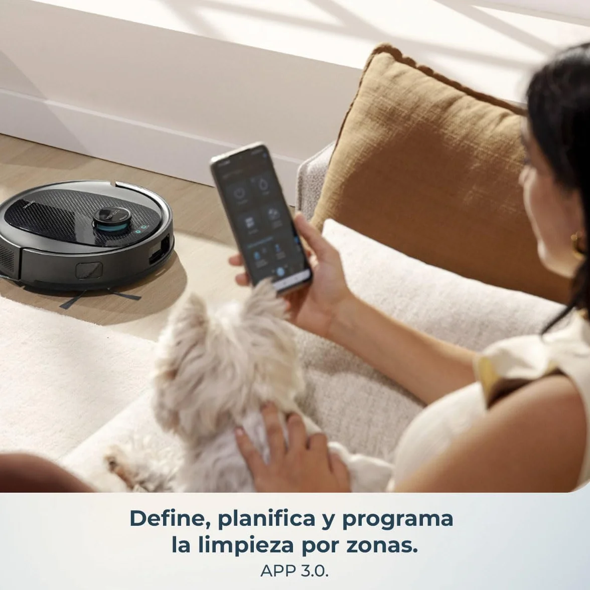 Cecotec Robot Aspirador y Friegasuelos con Base de Autovaciado e IA Conga Y80 X-Treme. Navegación Láser e Inteligencia Artificial, 13000Pa, Base de 2.5L, Autonomía hasta 220m², Control App 3.0