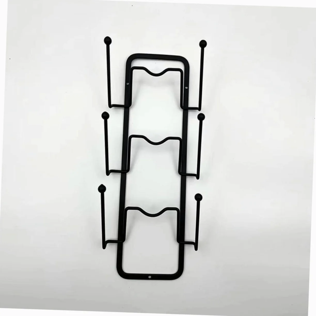 Zerodeko 2 Piezas Rejilla para Tapas de Ollas Carbono Organizador de Tapas de Ollas Resistentes al Desgaste Soporte Delicado para Gabinetes de Cocina