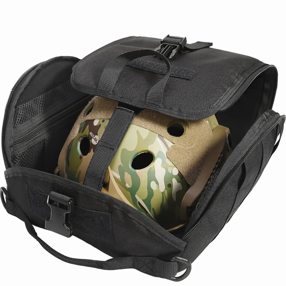 Torba Taktyczna na Kask MOLLE Almeja Lekka Acolchada Przechowywanie Airsoft